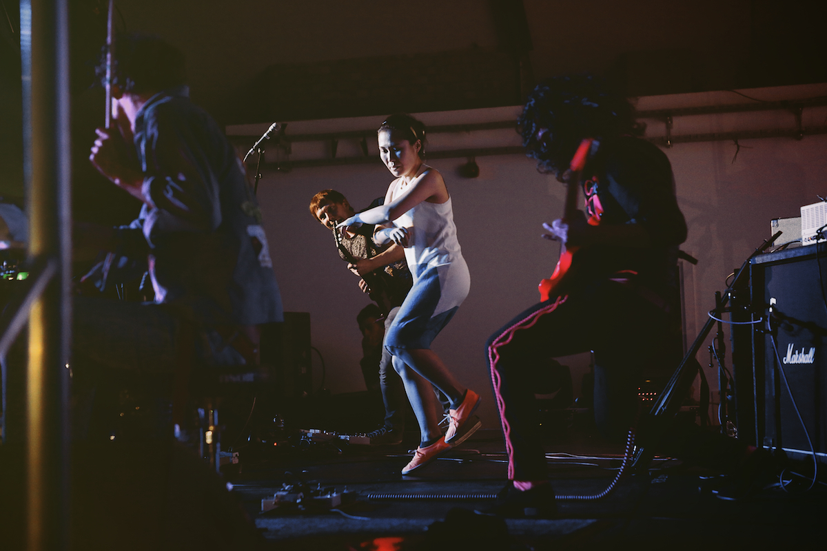 Deerhoof Oval Space London 260215 Sara Amroussi Gilissen 17