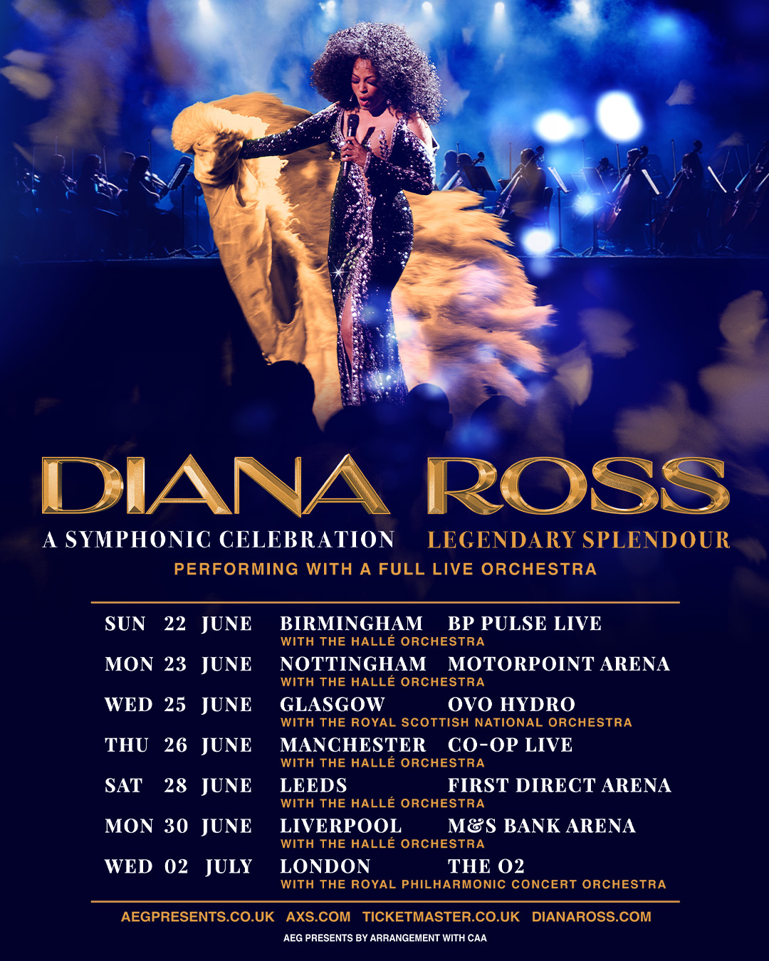 Diana Ross tour