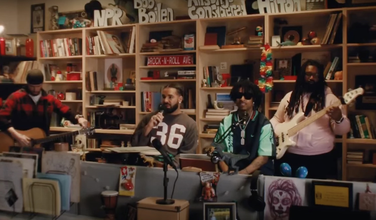 Drake 21 Savage Tiny Desk teaser fake