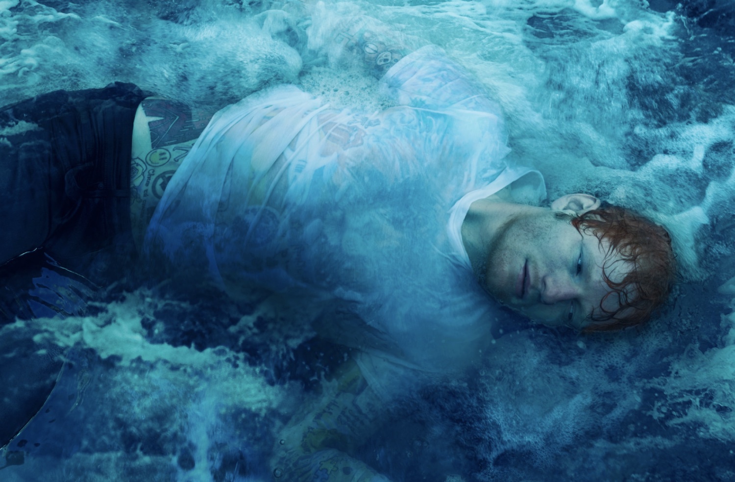 Ed Sheeran subtract press shot Annie Leibovitz