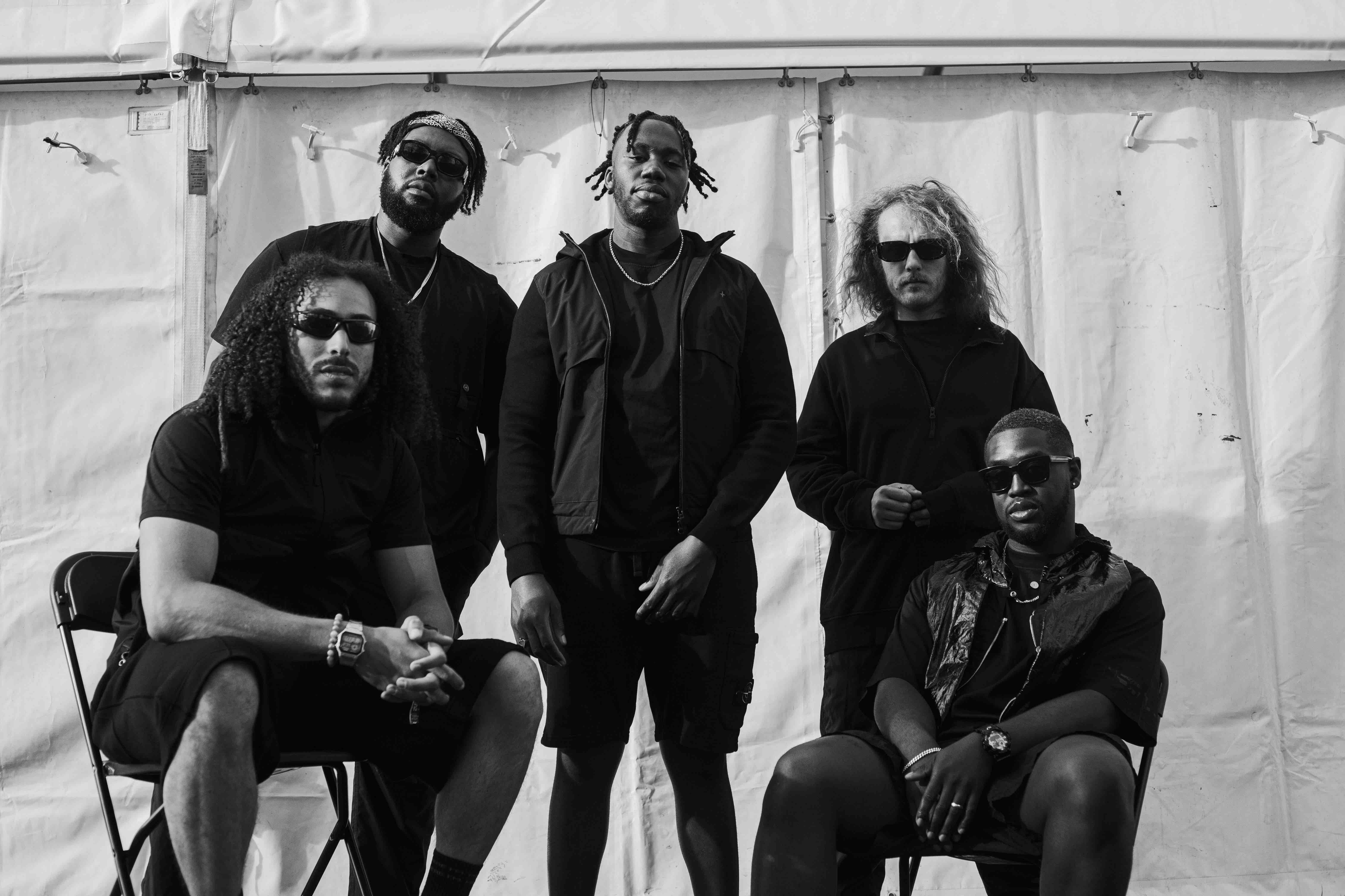 Ezra Collective APE black and white