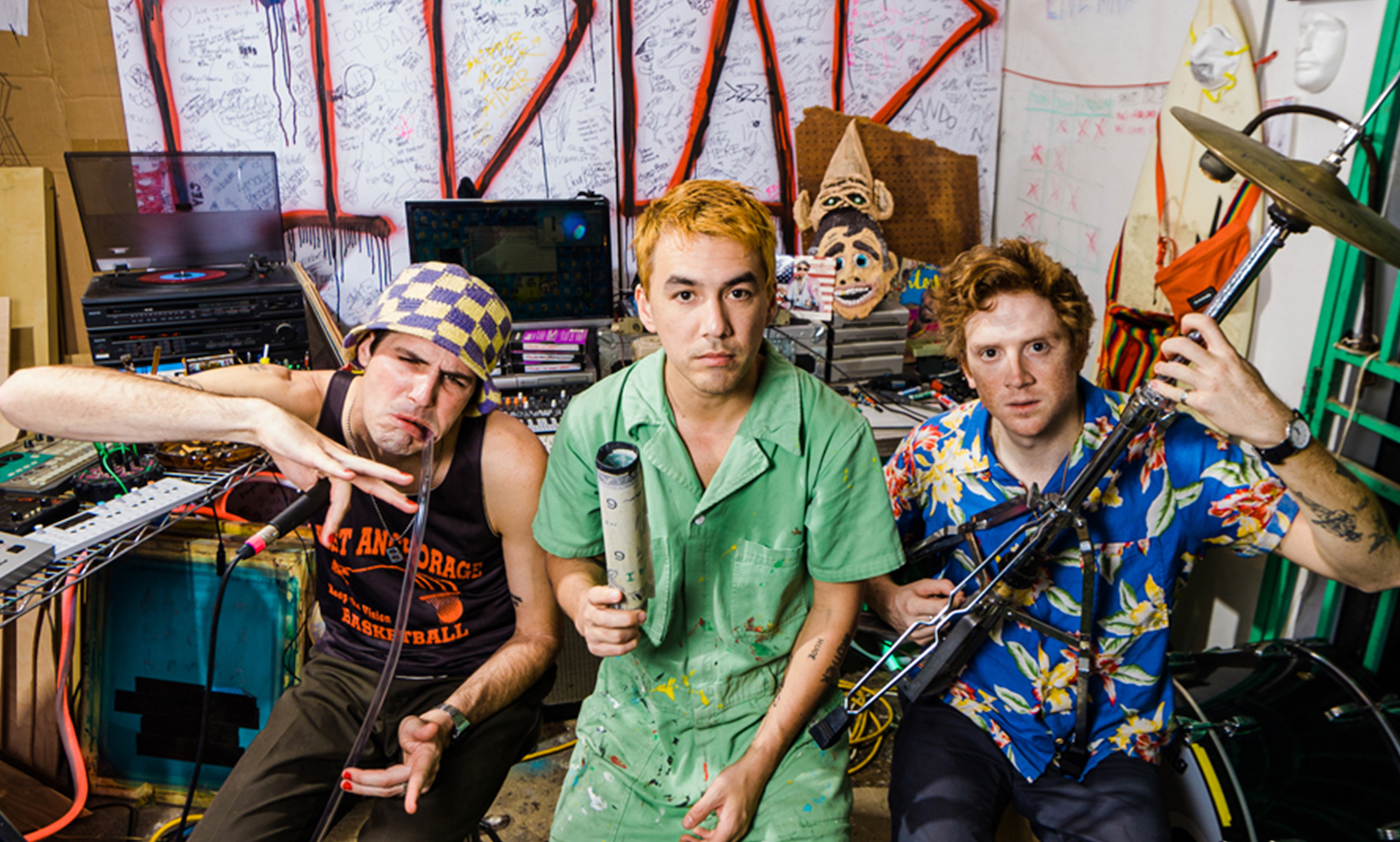 FIDLAR in the studio 2022