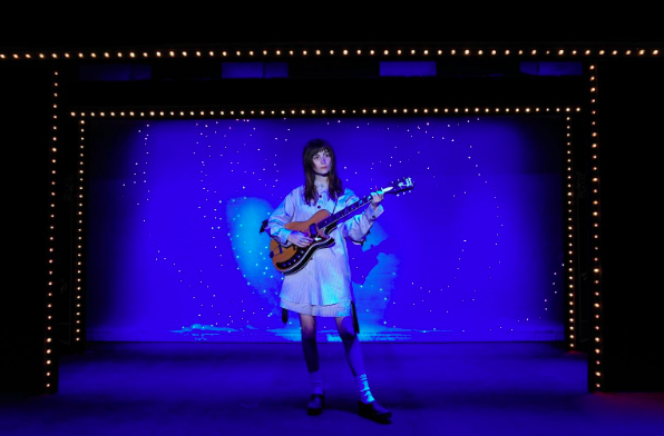 Faye Webster guitar on stage 2023