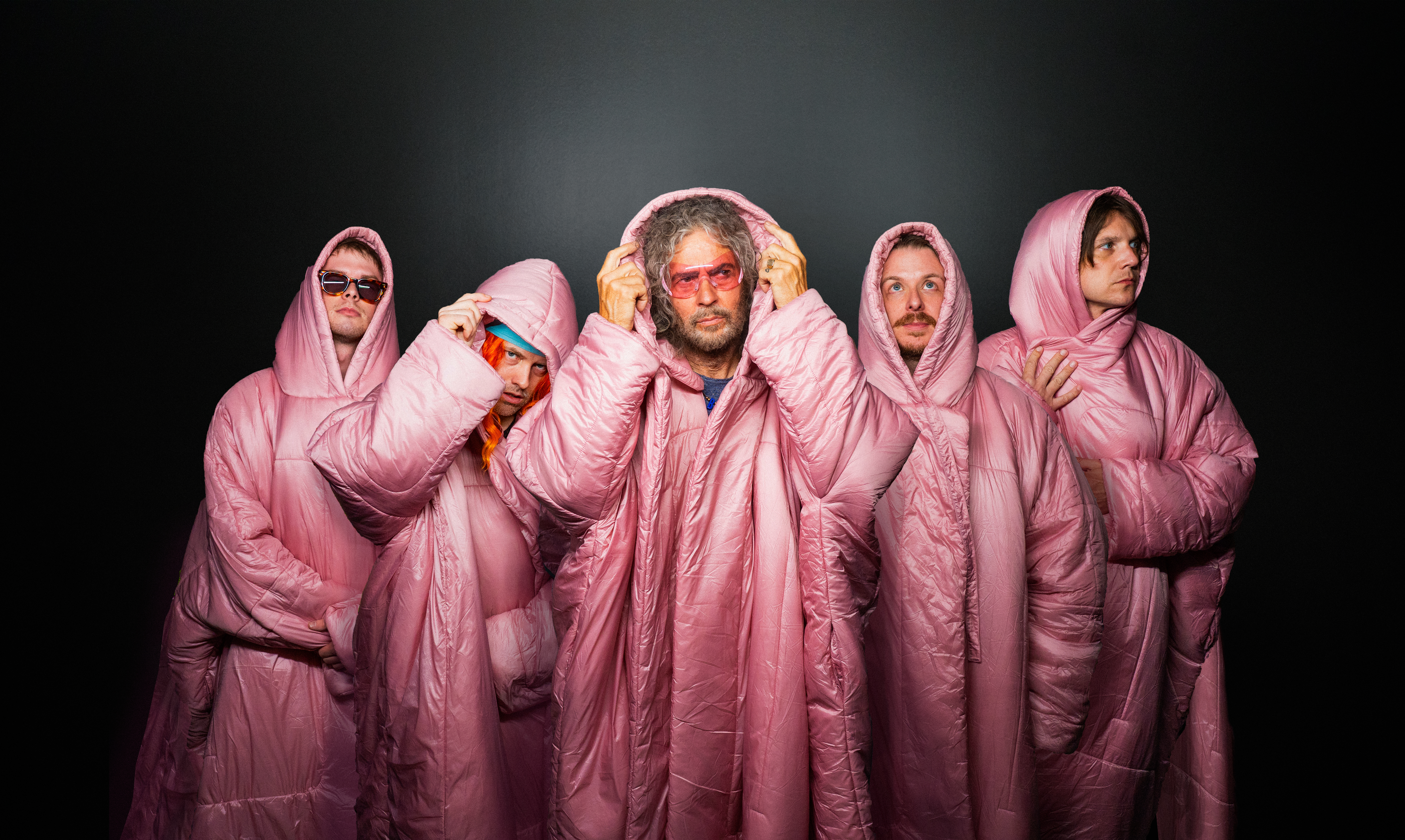 Flaming Lips Band Photo Pink Coat credit Blake Studdard