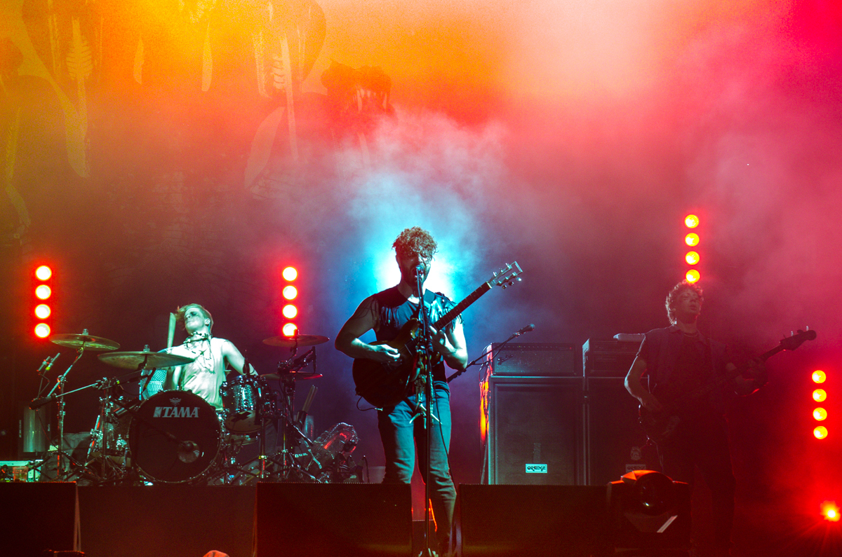 Foals 060914 Bestival 2014 by Howard Melnyczuk
