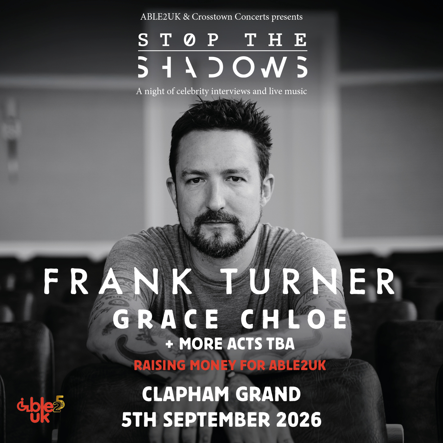 Frank Turner 2026 London 1080x1080