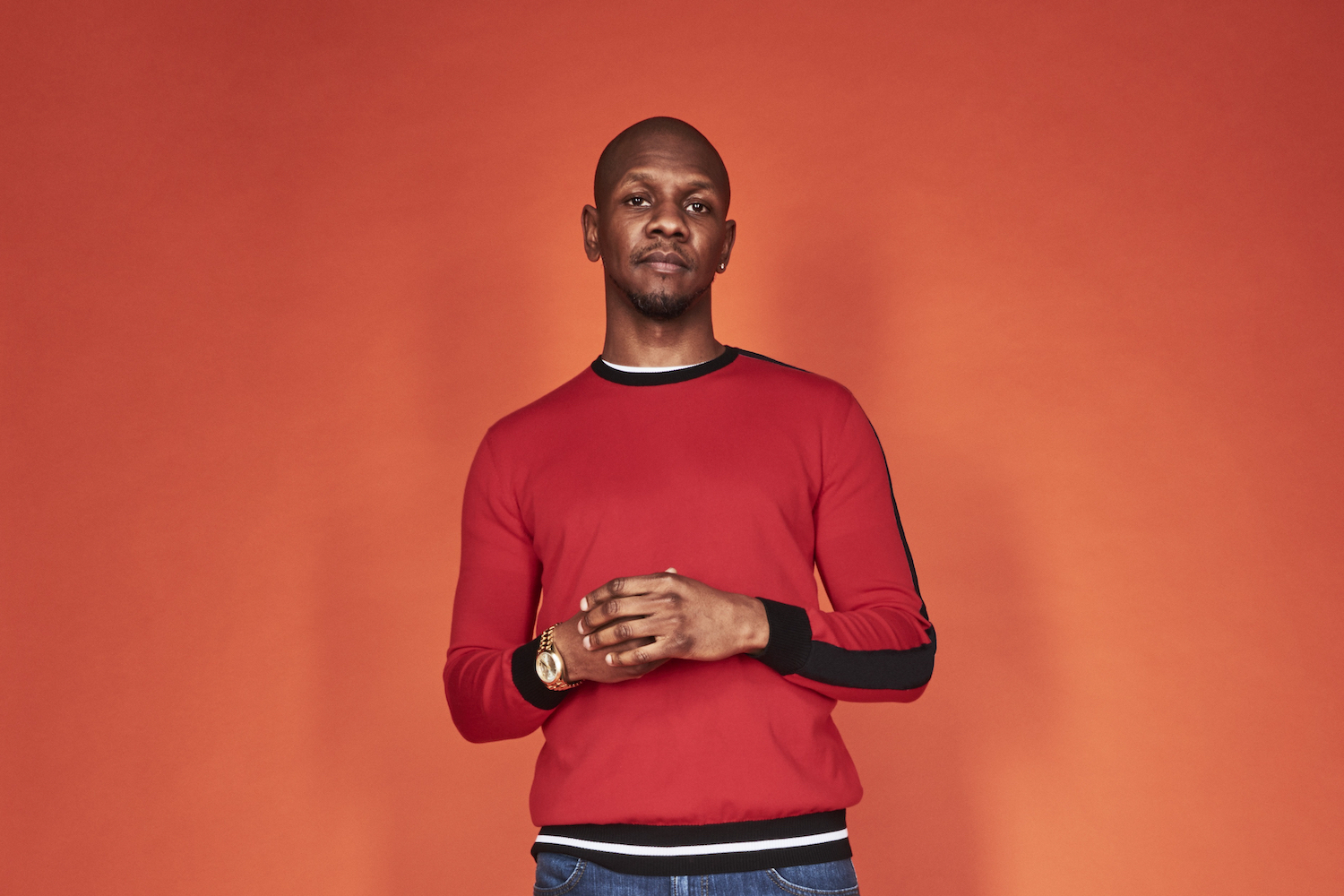 Giggs red jumper