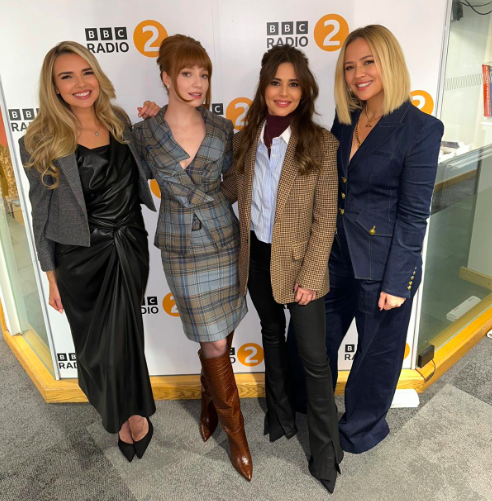 Girls Aloud BBC Radio shot