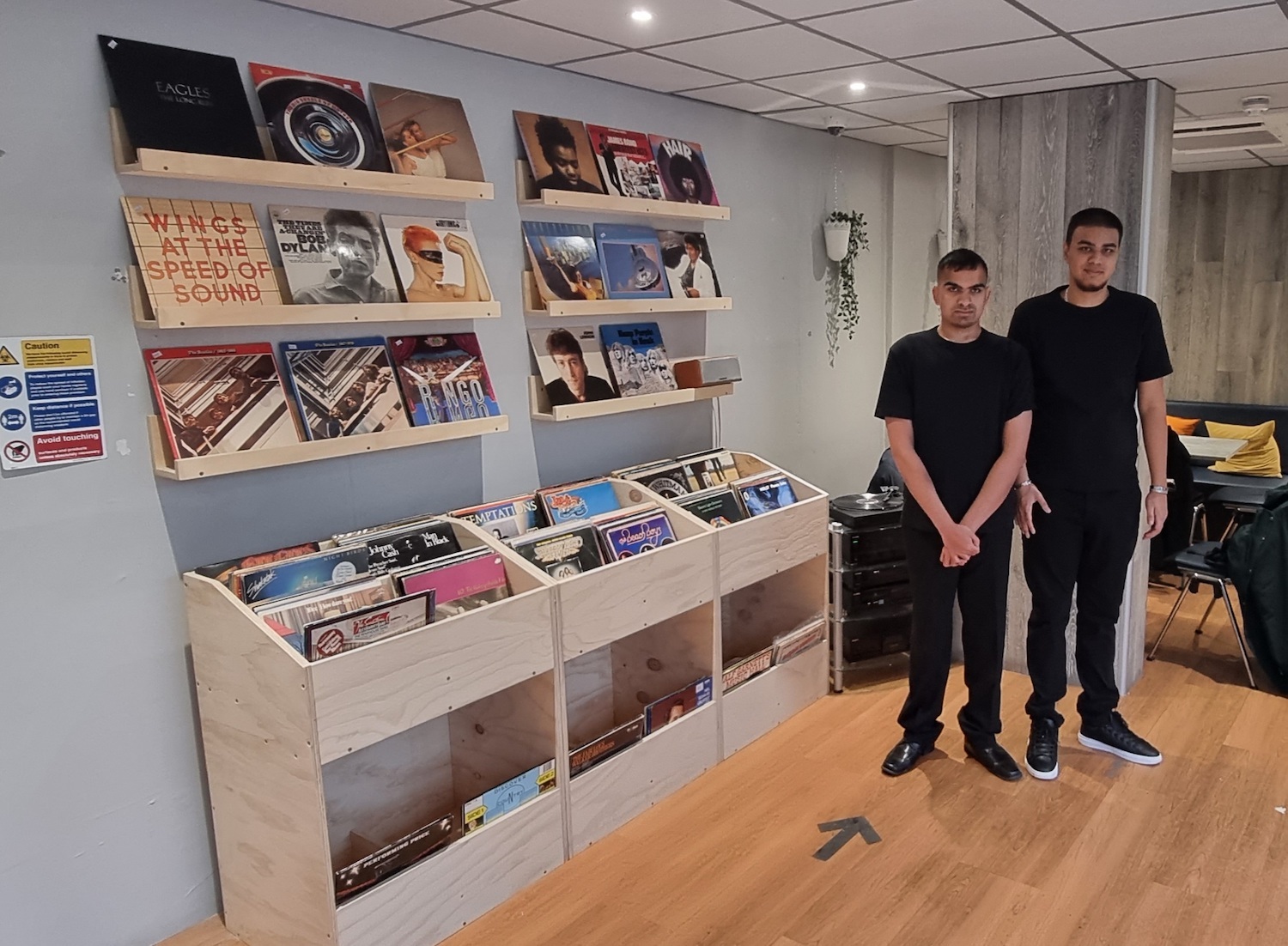 Haggerston Perk pop up record shop