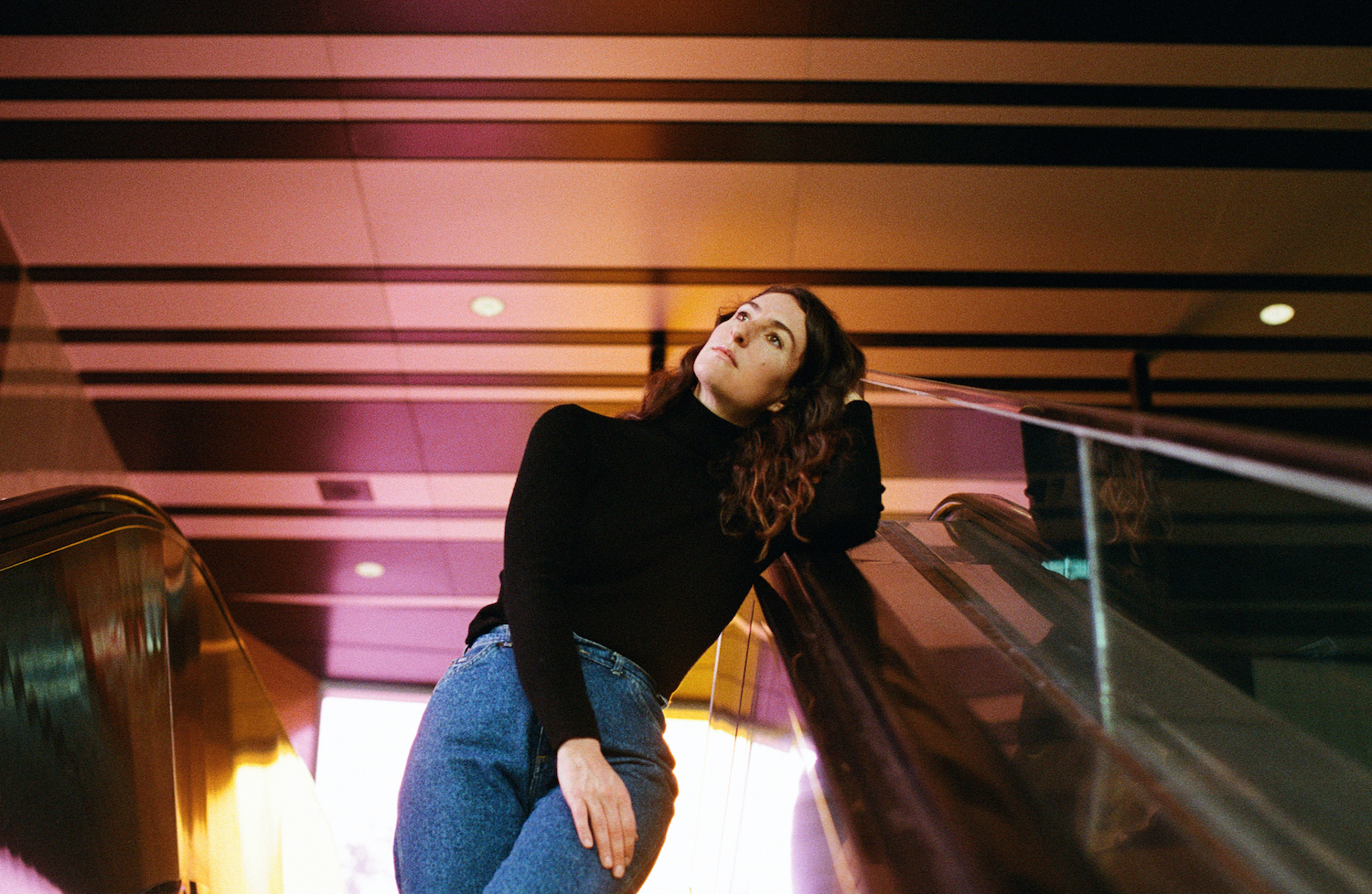 Hannah Georgas Press Escalator Photo Credit Vanessa Heins