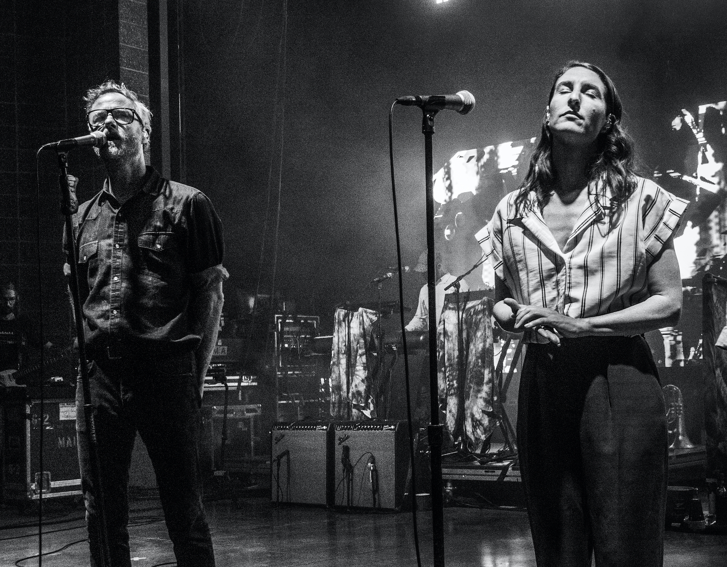 Hannah Georgas w The National Ogden Utah Sept 6th 2019 credit Graham Mac Indoe grahammacindoe