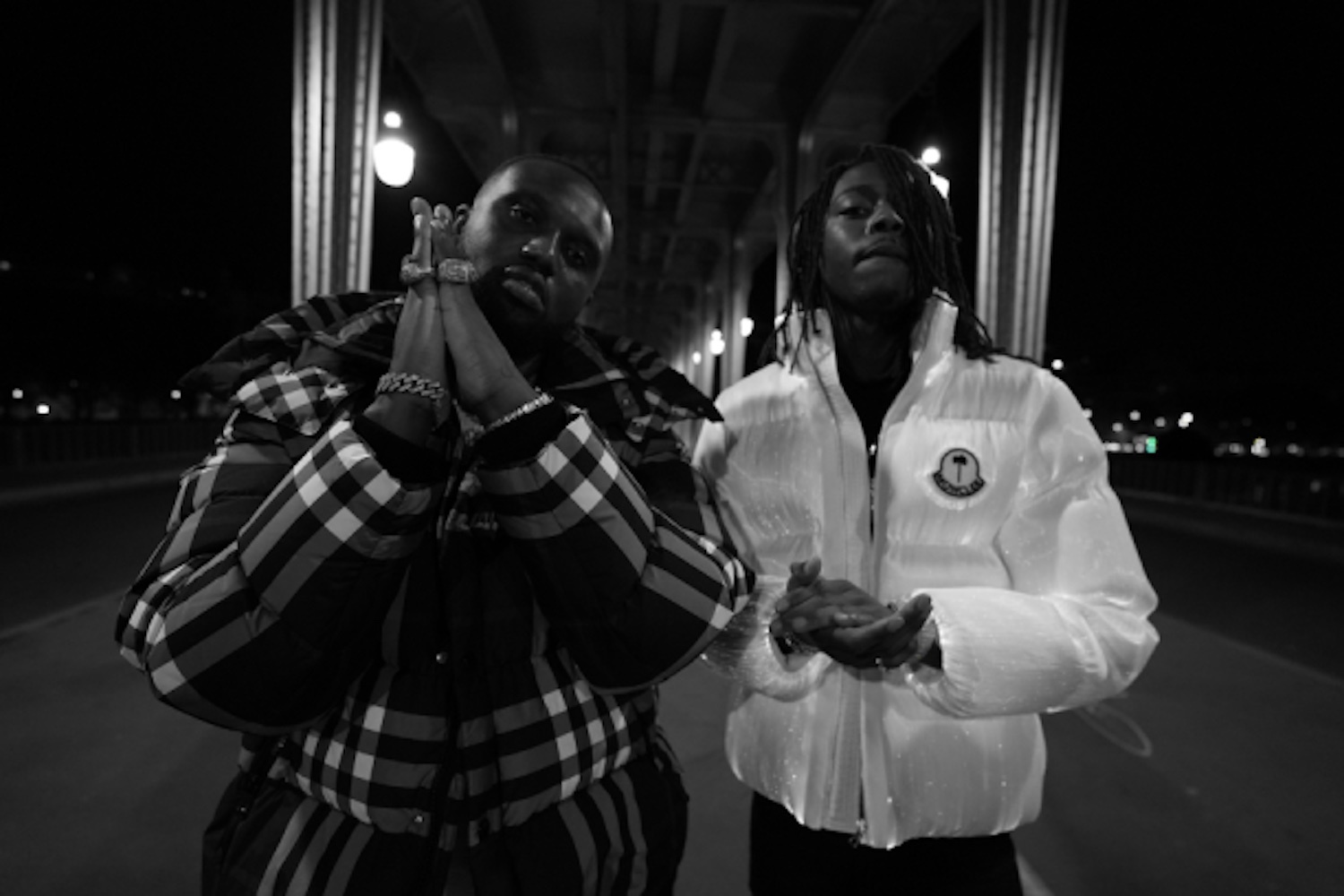 Headie One Koba La D monochrome