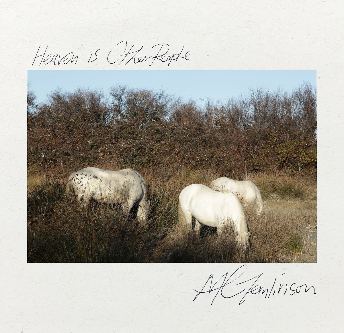 Heaven Is other people album cover MF tomlinson