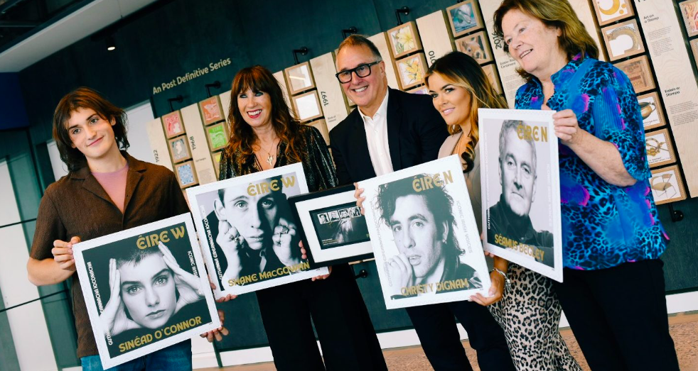 Iconic Irish Voices stamps