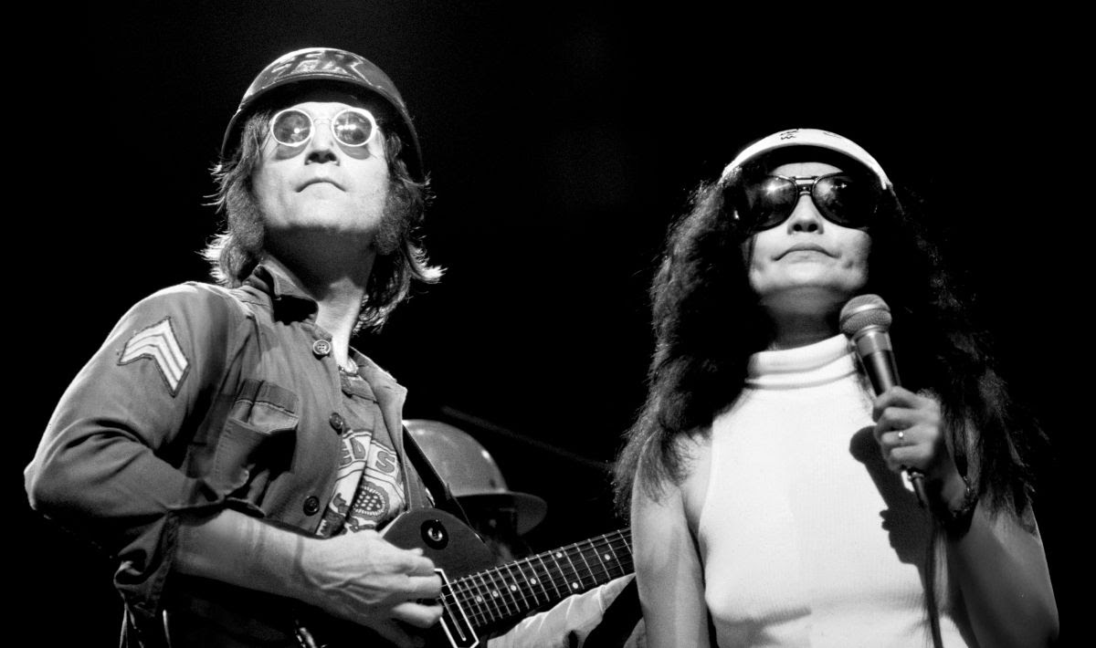 John Lennon and Yoko Ono