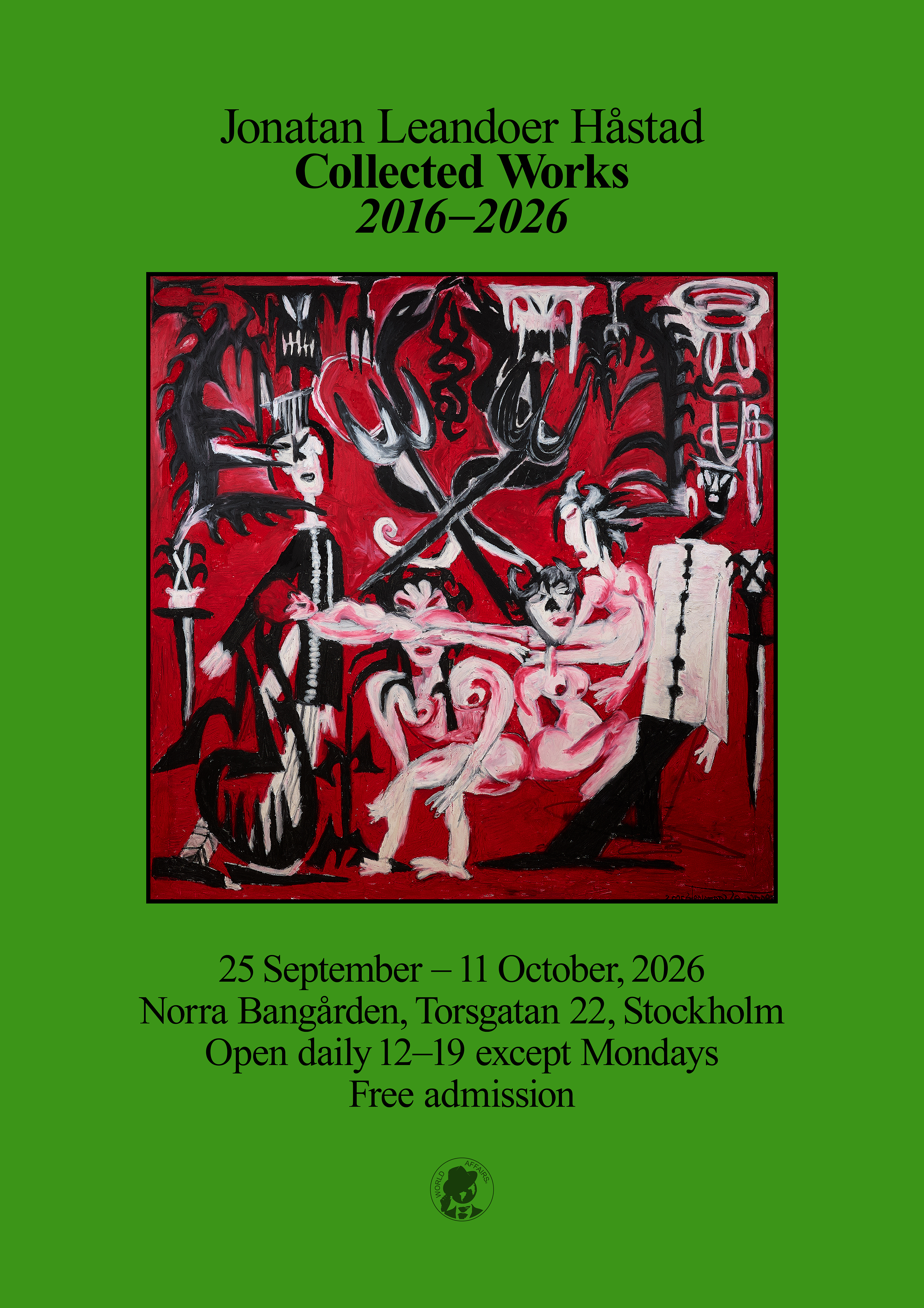 Jonatan Leandoer Håstad Collected Works 2016 2026 Poster 1 Photo Julia Malmquist