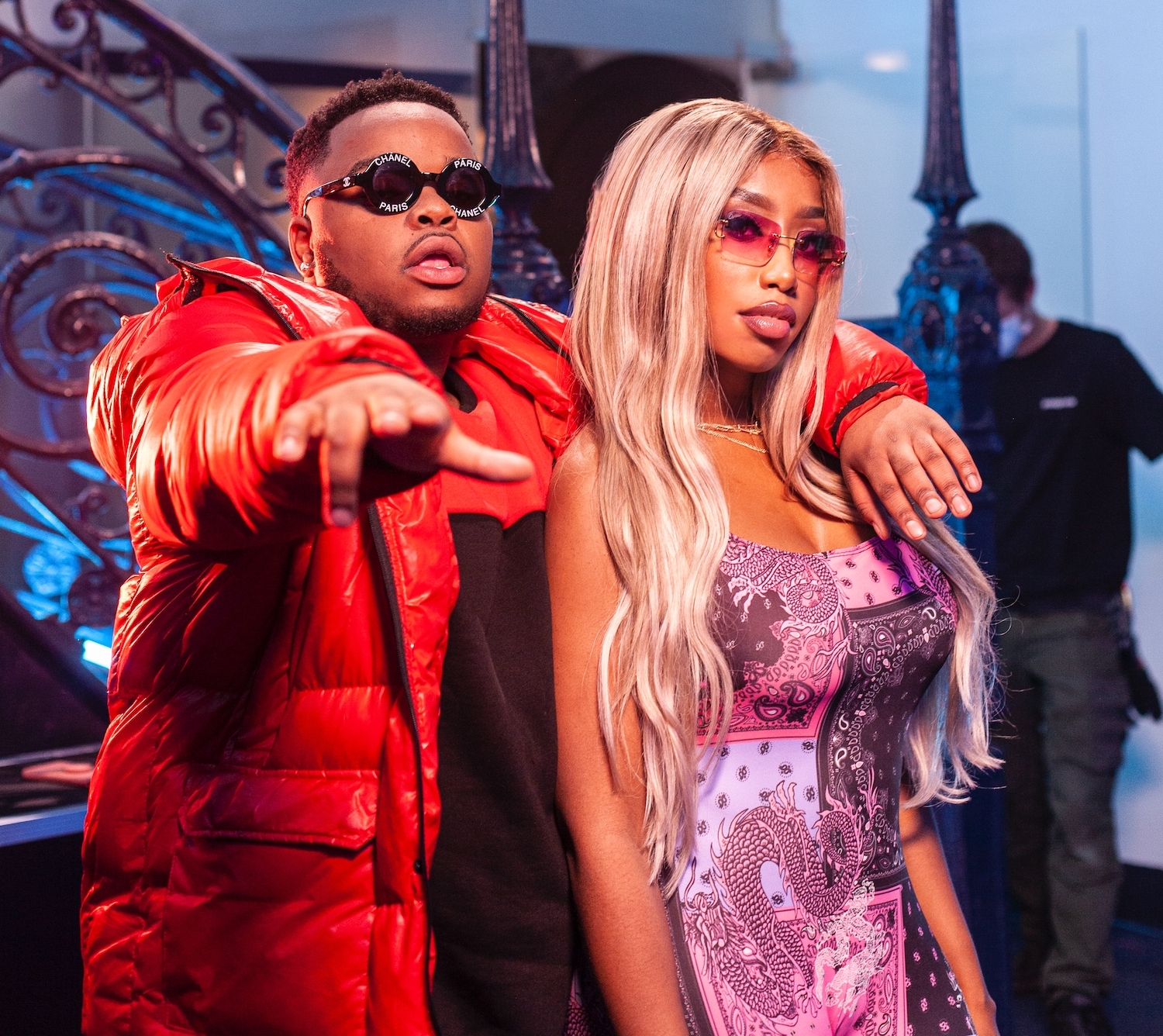 Kamille and S1mba Press Shot AYO