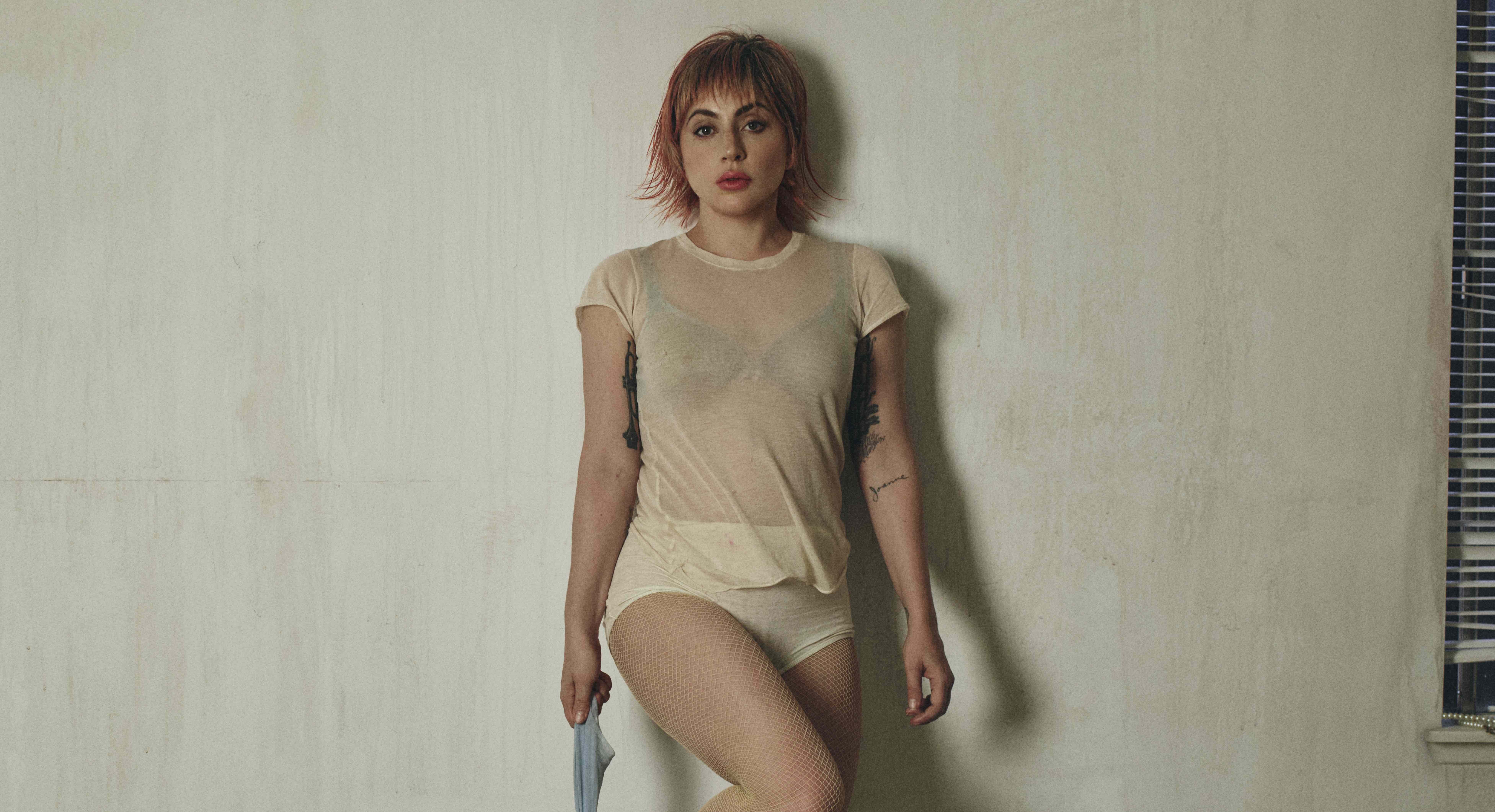 Lady Gaga Harlequin press shot