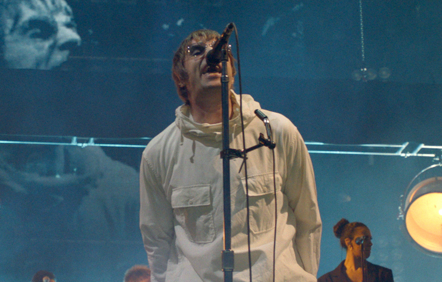 Liam Gallagher Knebworth doc press shot