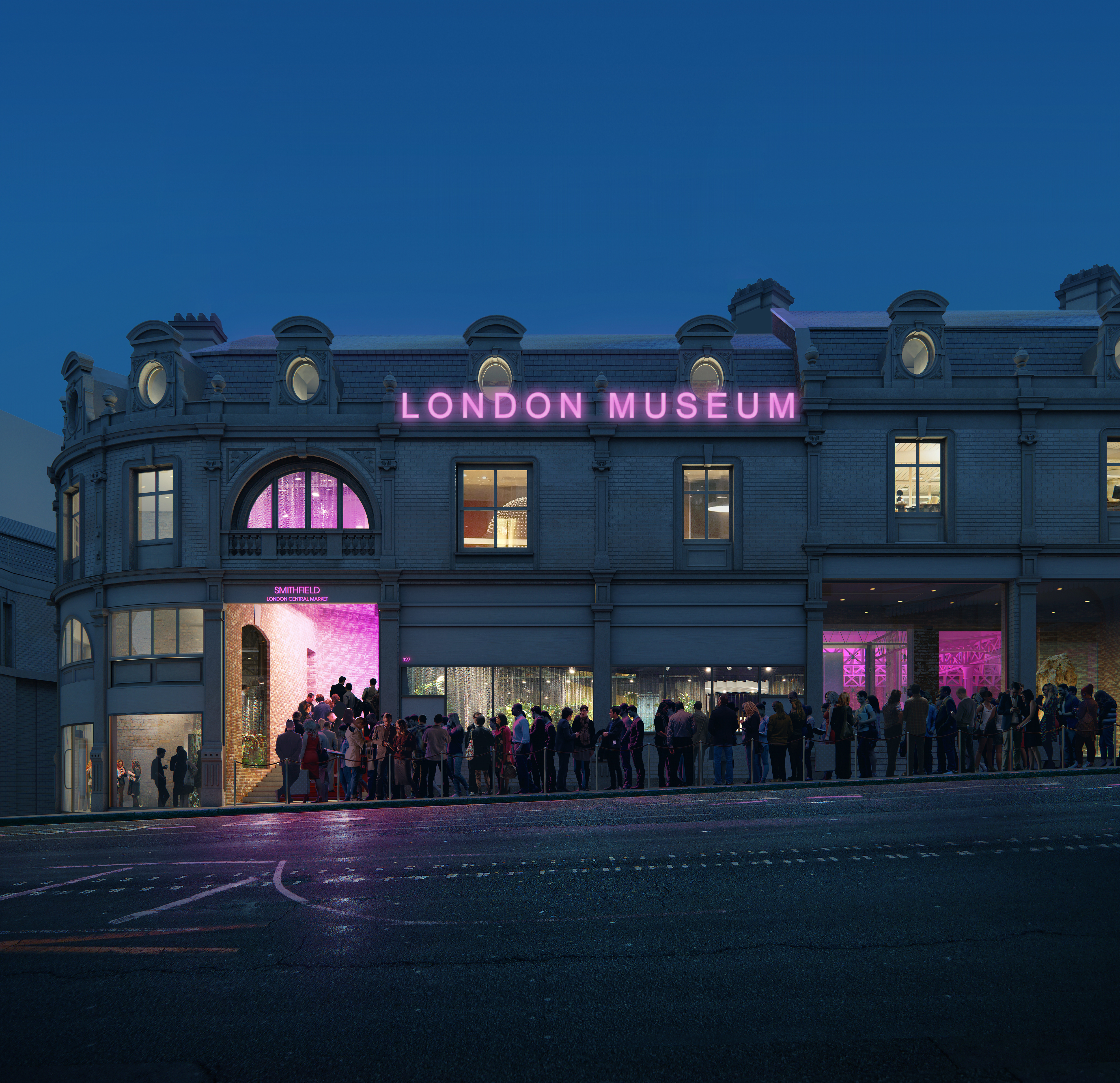 London Museum Planning Image Retouch