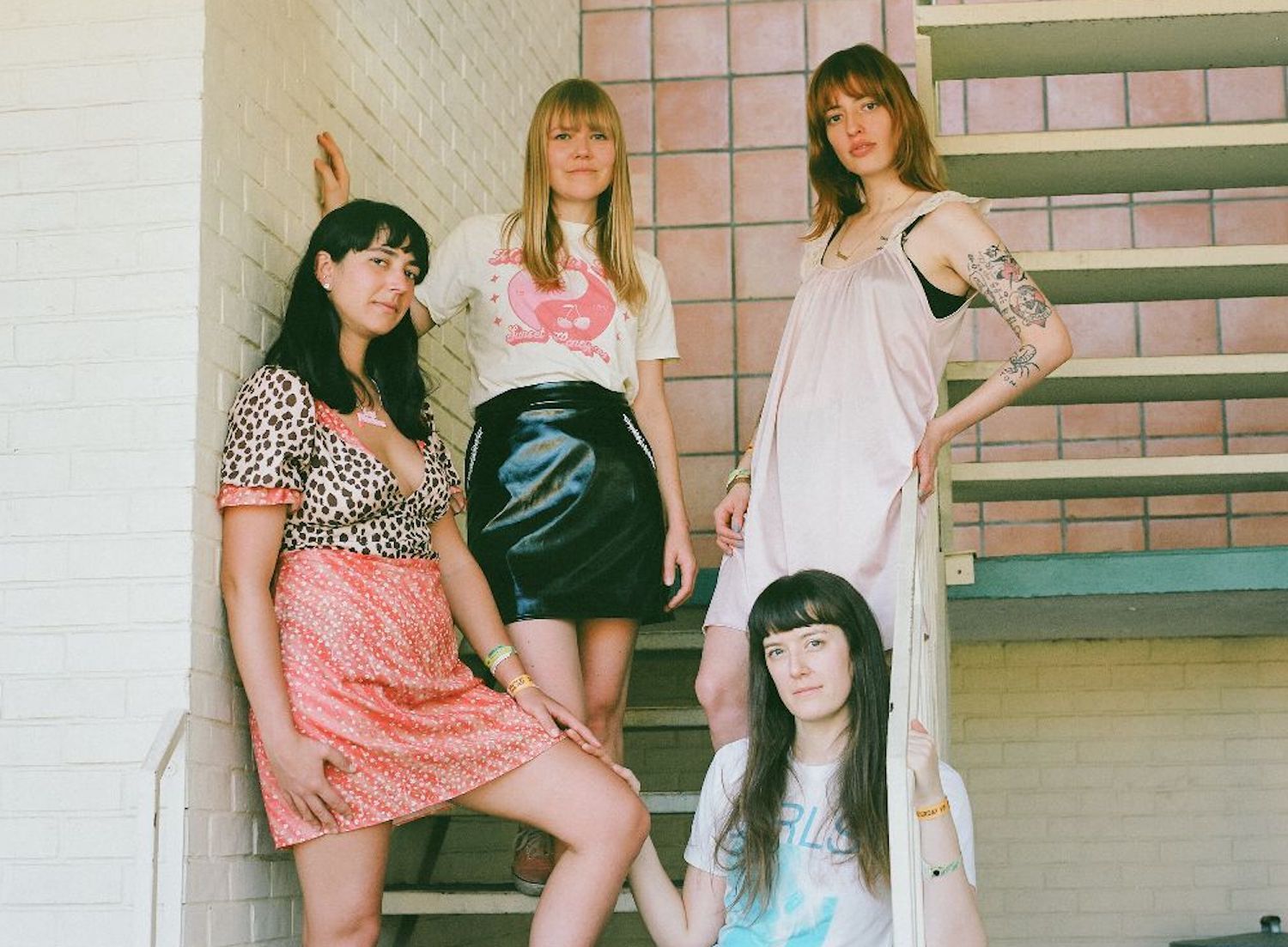 Los Bitchos stairs 2023 Cristina Fisher