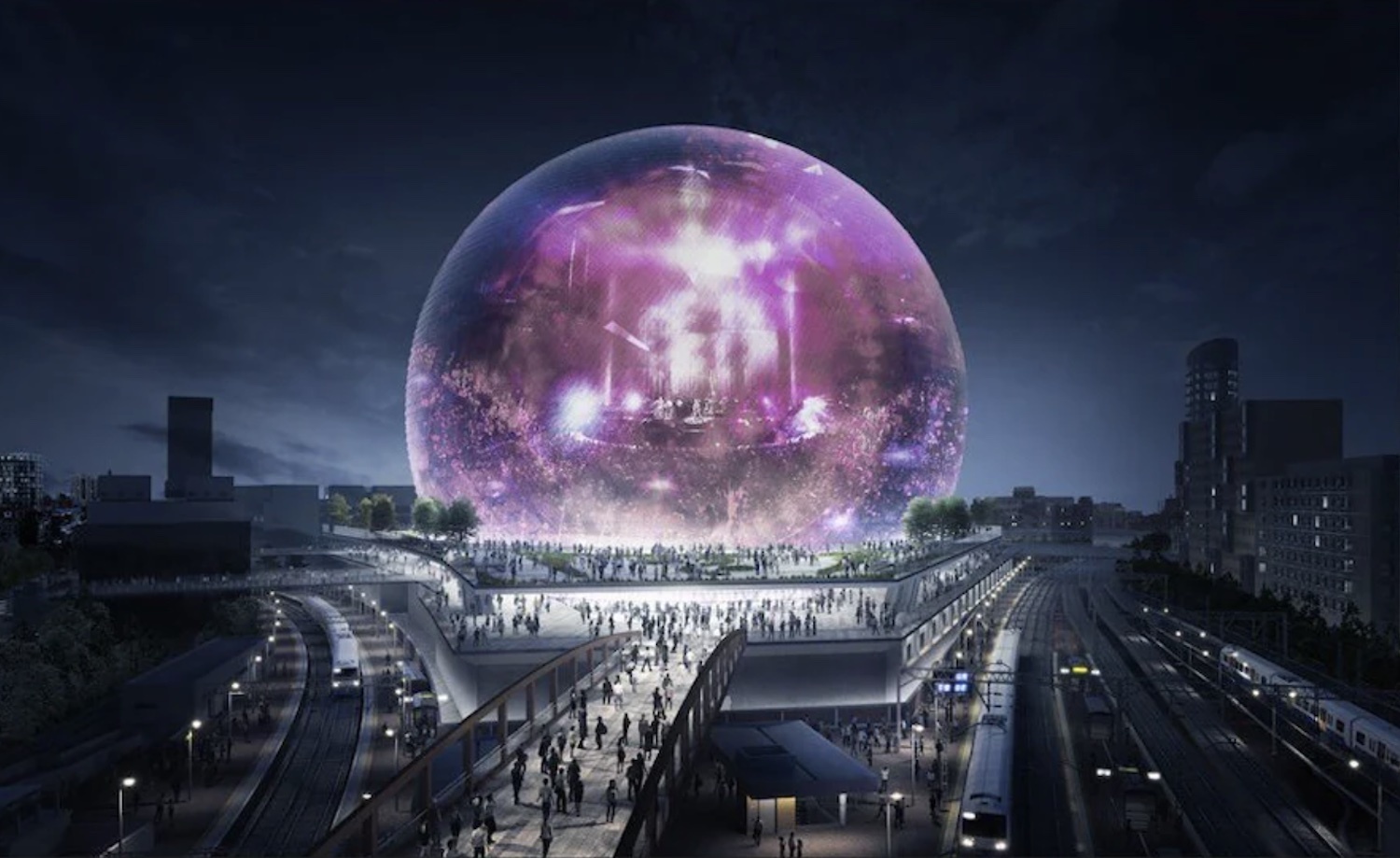 MSG Sphere credit Madison Square Garden Company