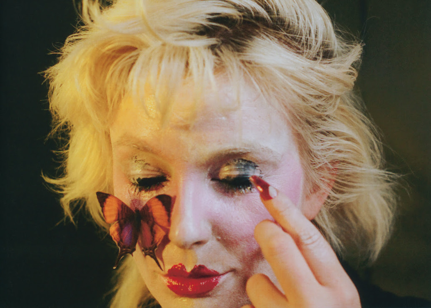 Mega Bog 2023 butterfly on face Amanda Jasnowski Pascual