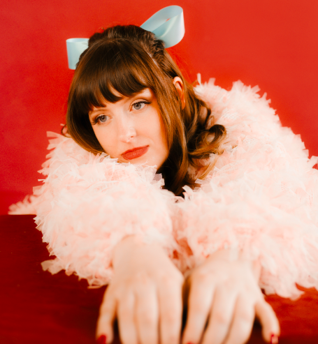 Molly Burch in red 2023