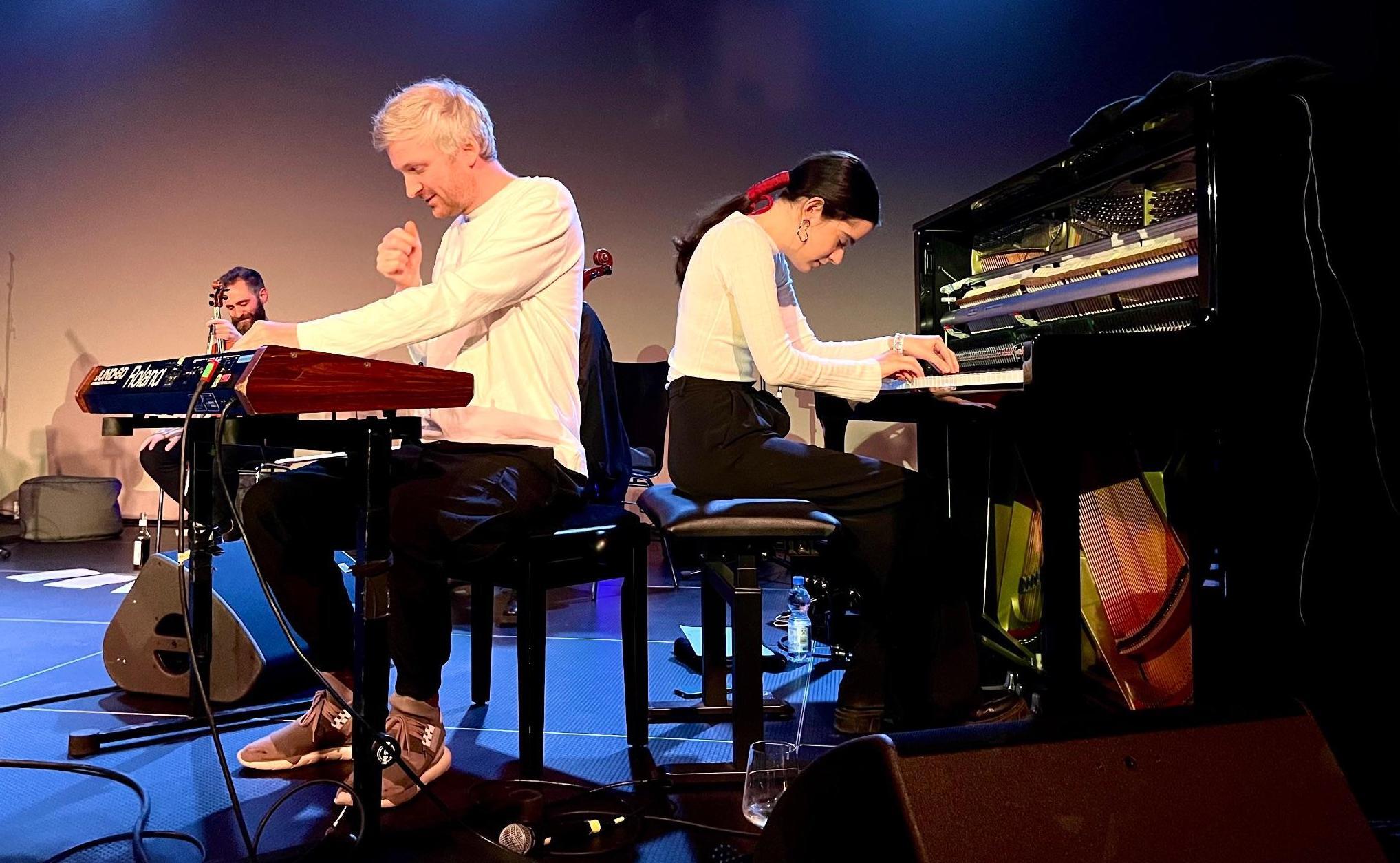 Olafur Arnulds and Sofi Paez