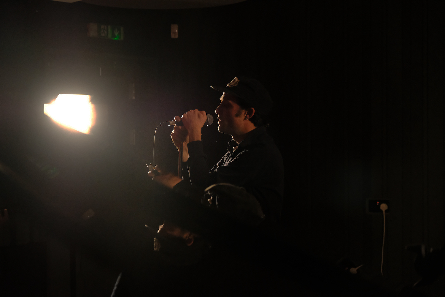 Orlando Weeks piano reflection best fit session Issey Gladston