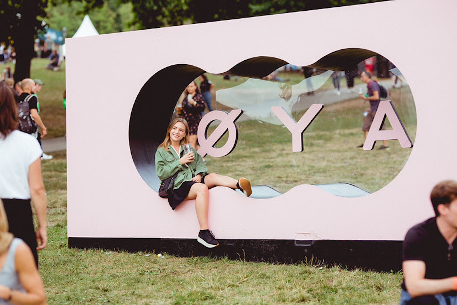 Oya Festival sign press shot