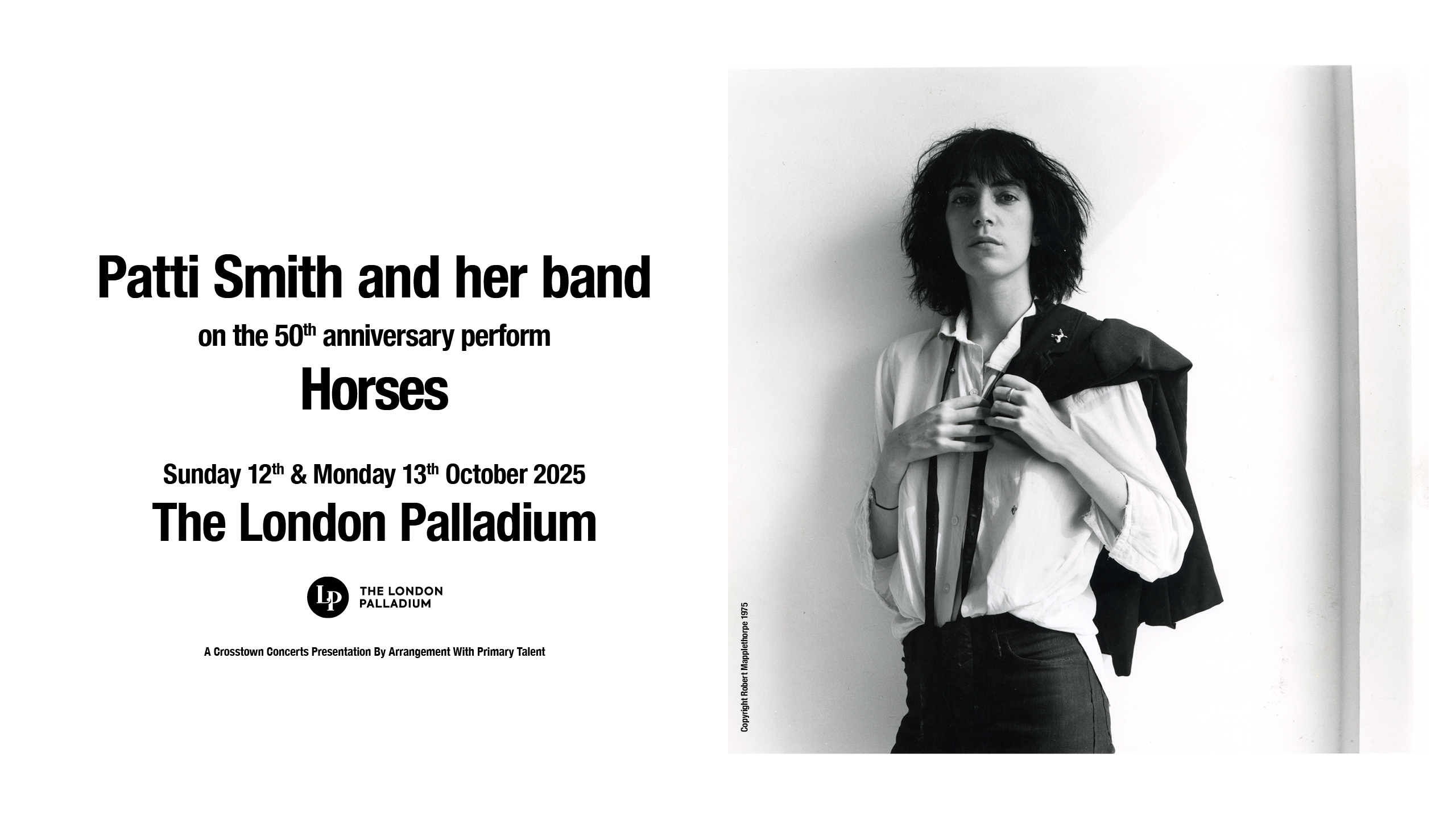Patti Smith 2025 Horses Clean4