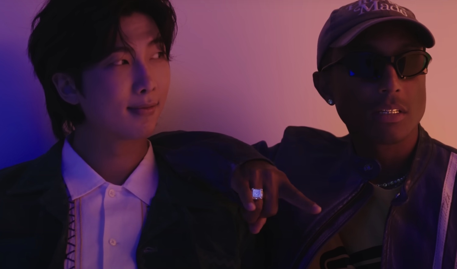 Pharrell BTS RM RS cover shoot