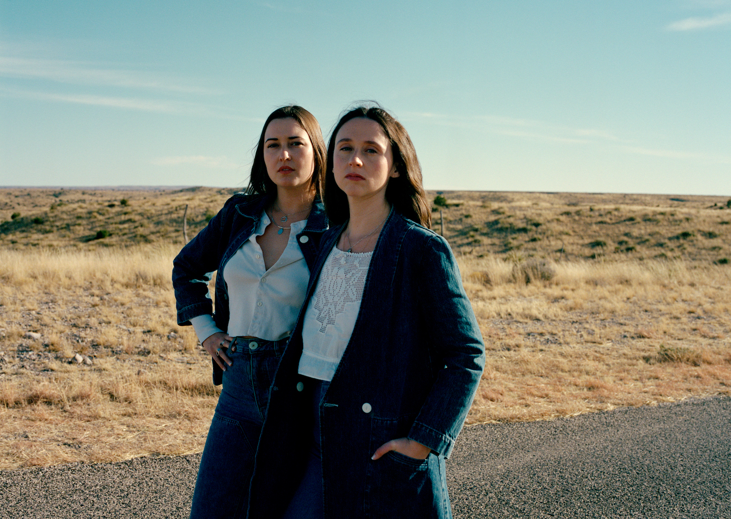 Plains in denim