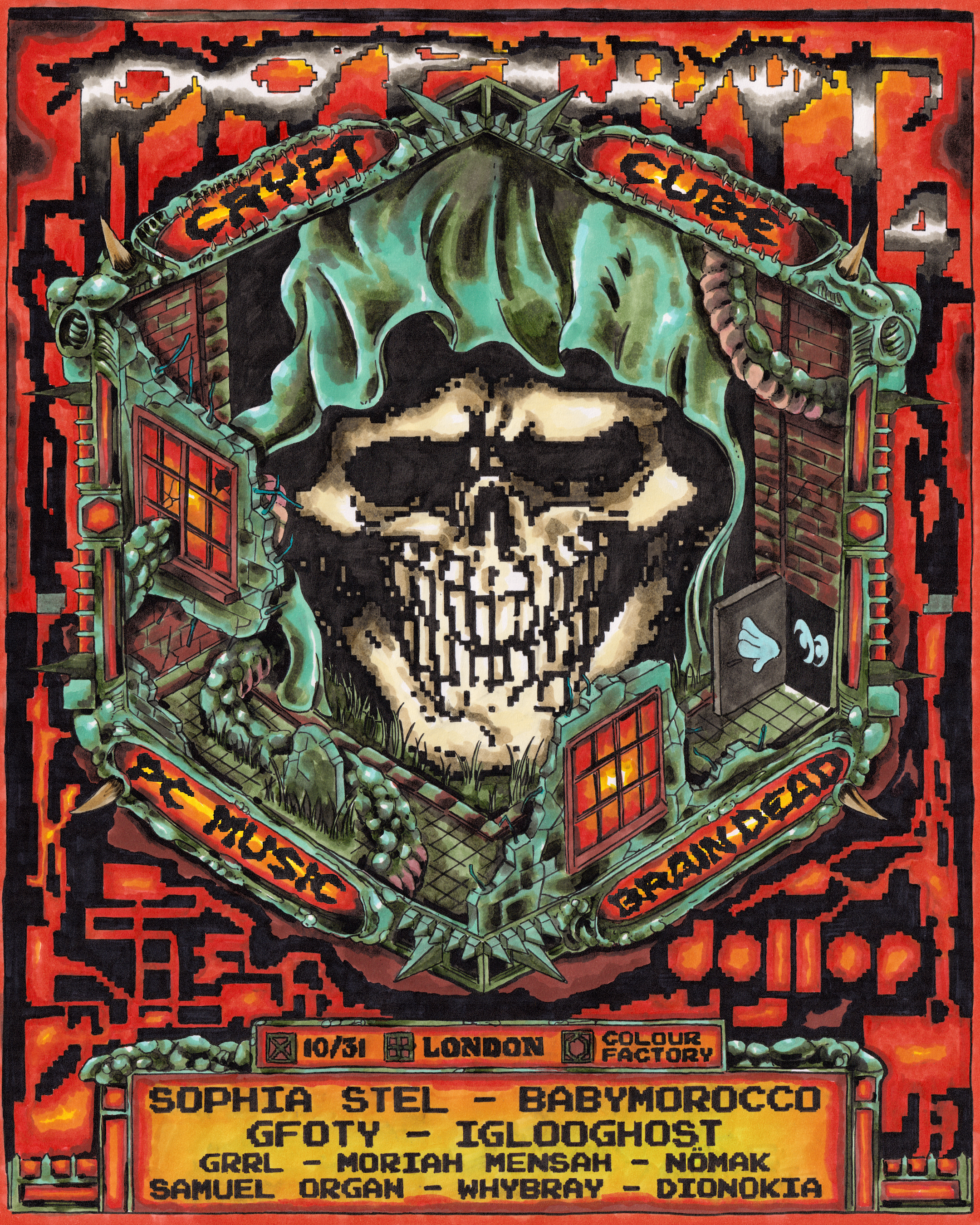 Pop Crypt4 London Social