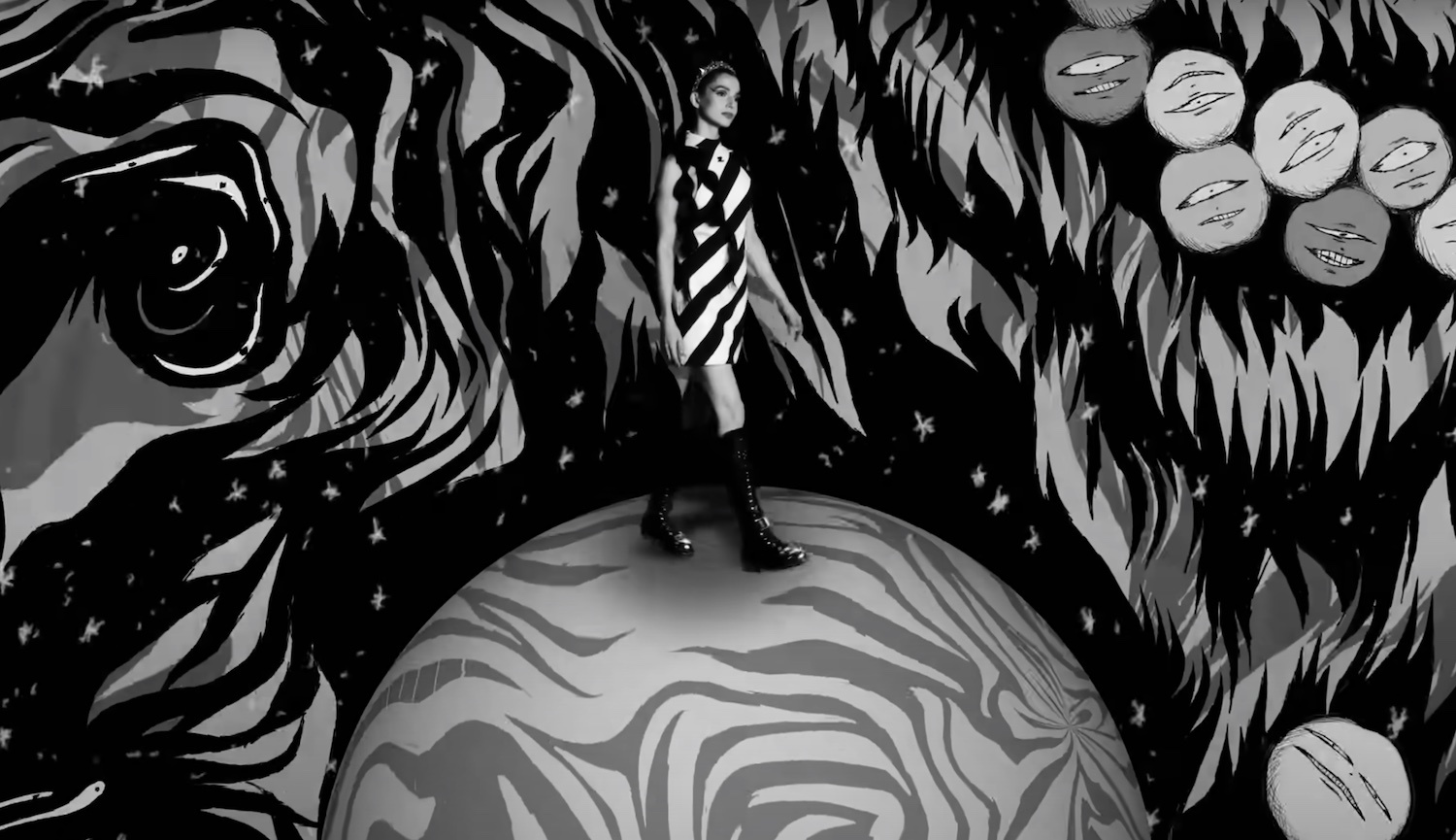 Poppy in the video for "FYB"