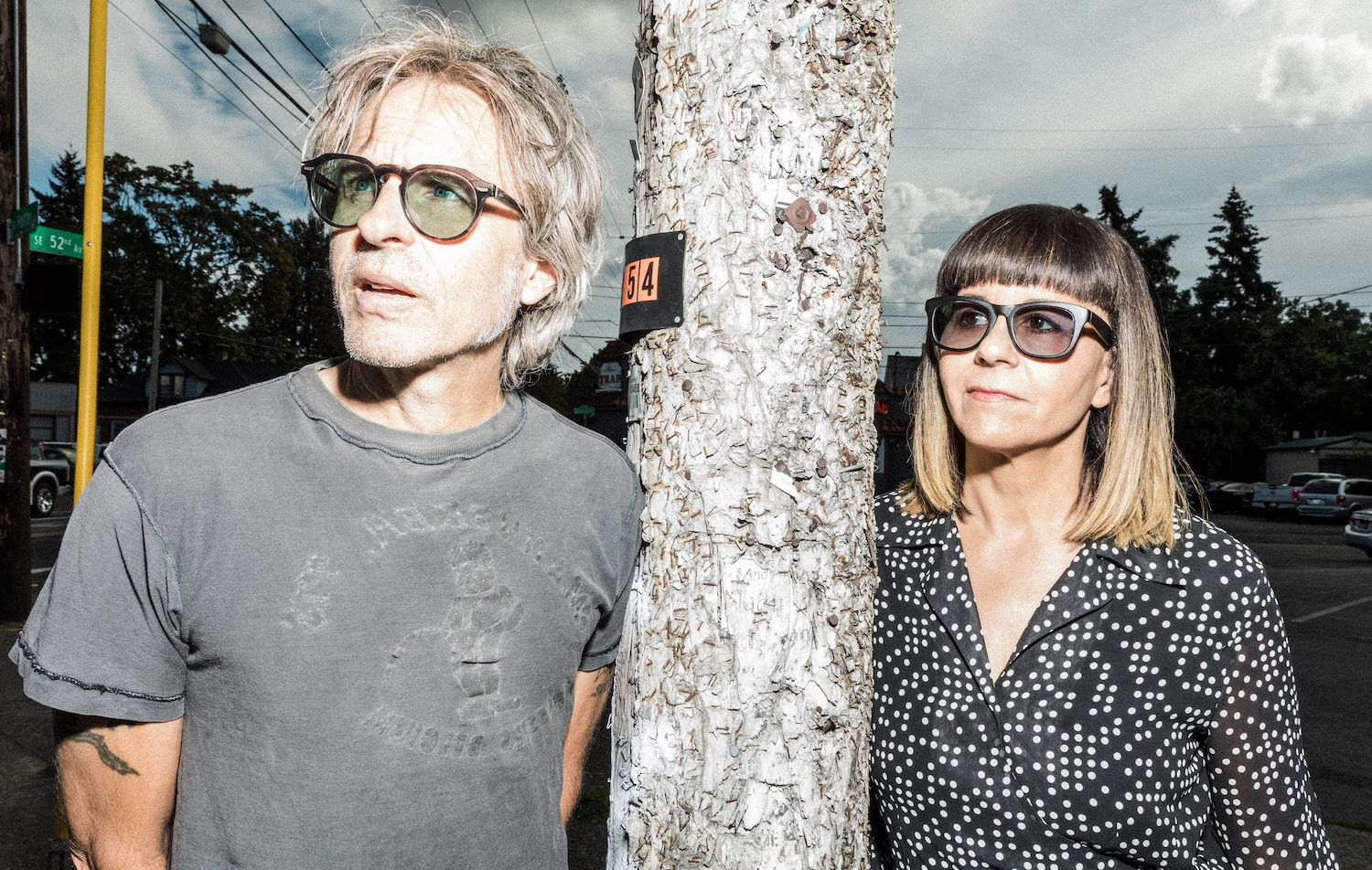 Quasi sunglasses with tree