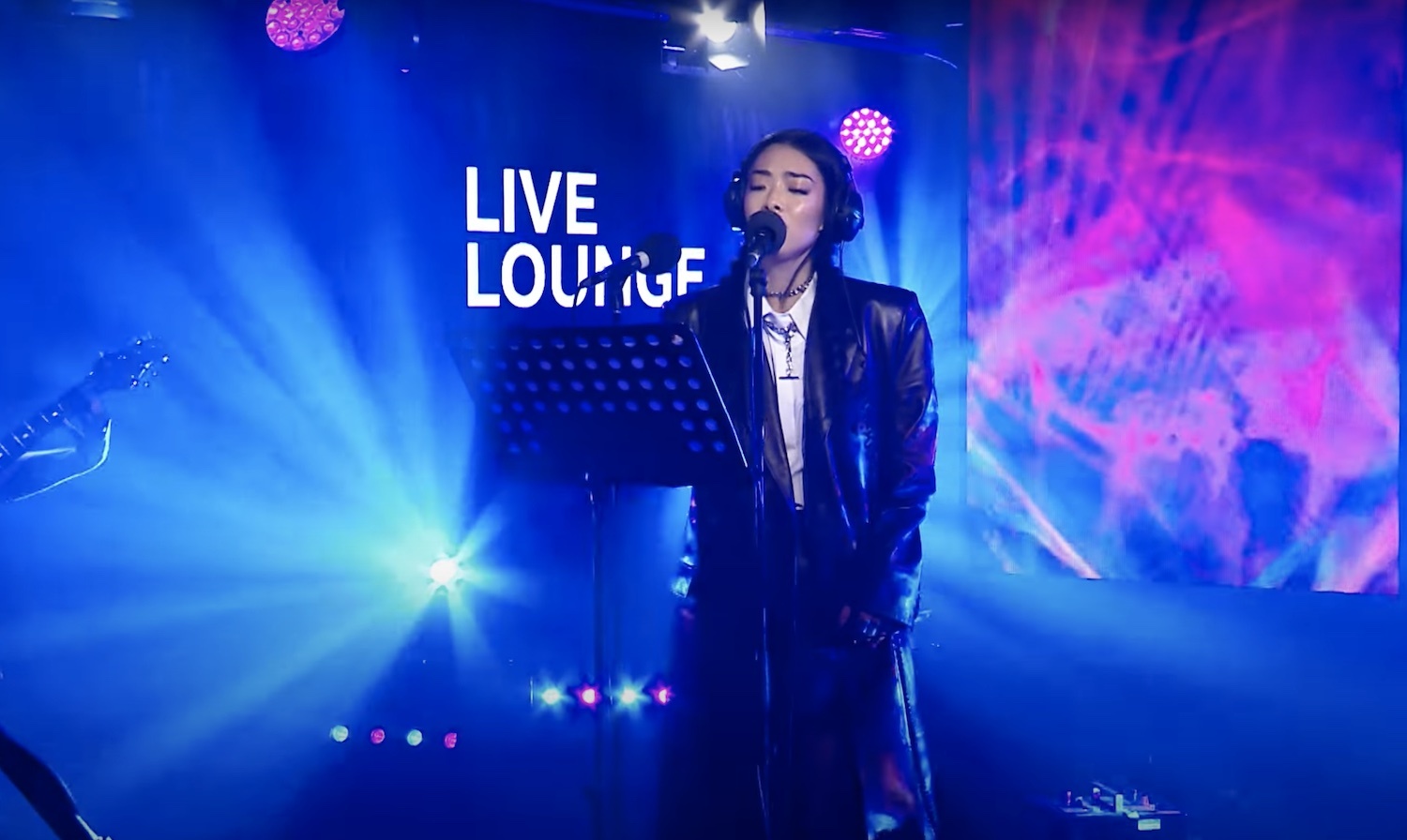 Rina Sawayama covering Billie Eilish in BBCR1 Live Lounge