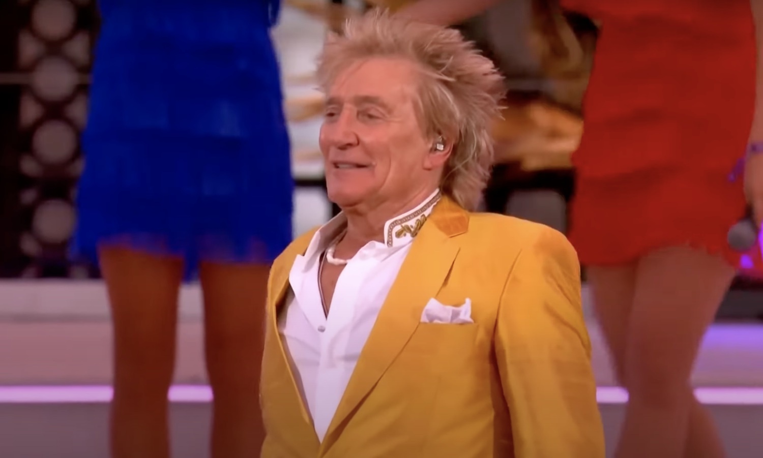 Rod Stewart Queens Platinum Jubilee concert