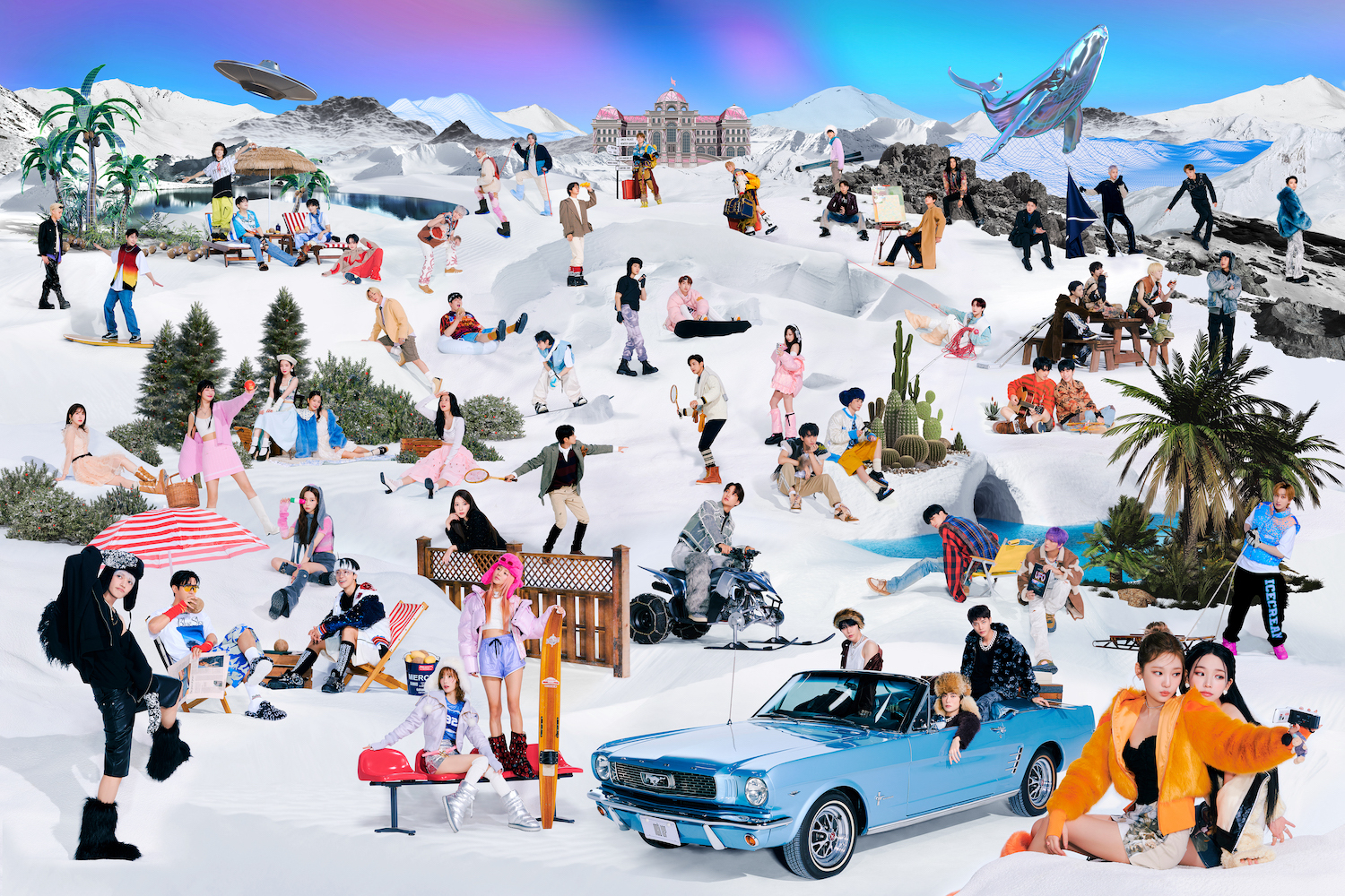 SMTOWN 2022 Winter SMTOWN SMCU PALACE 58 Artists at Snowfield 1