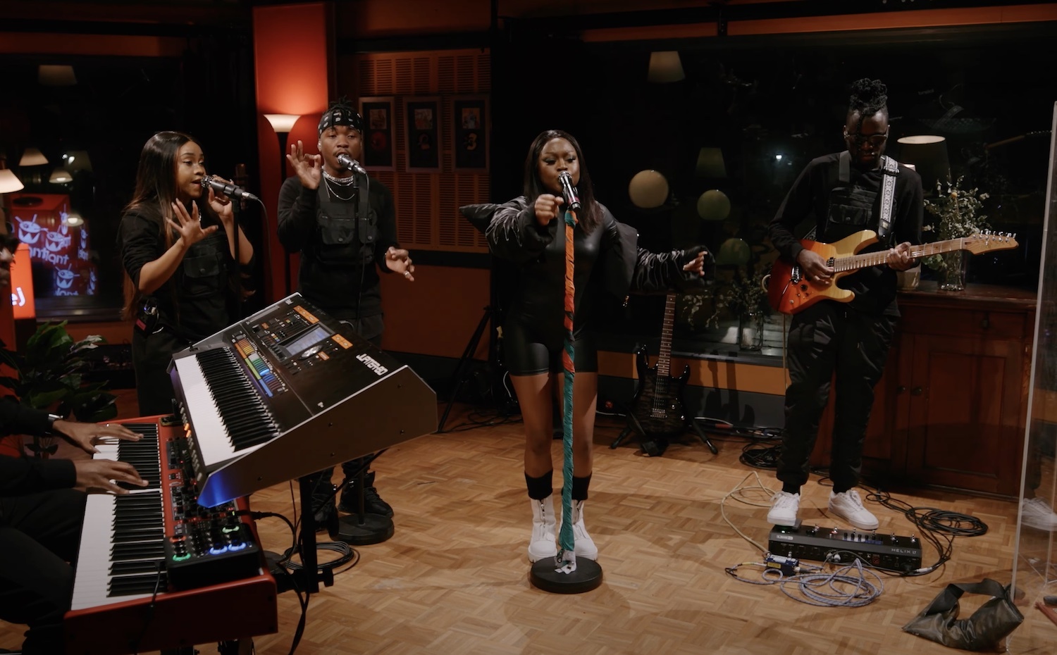 Sampa The Great covering Kendrick Lamar's "DNA" for triple j