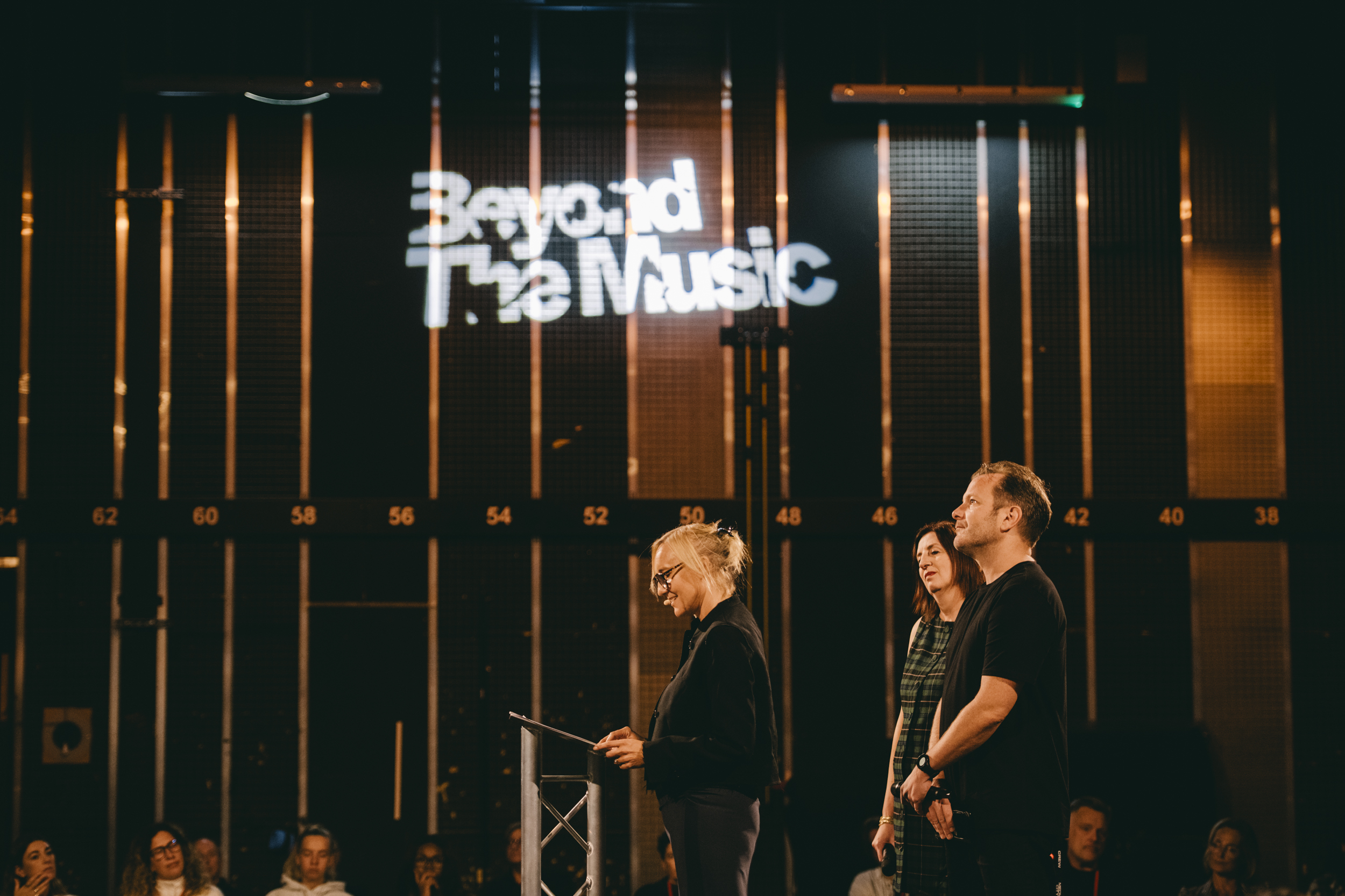 Sarah Pearson Oli Wilson Rose Marley Opening Keynote BTM Wed Patrick Gunning 3247