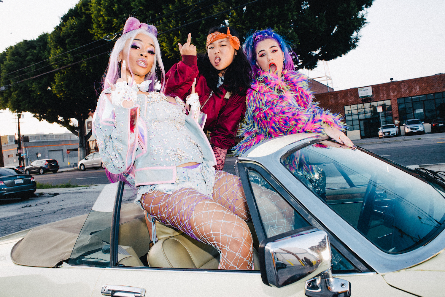 Saweetie Galxara Ella Jay Basco Press Photo Credit David OD