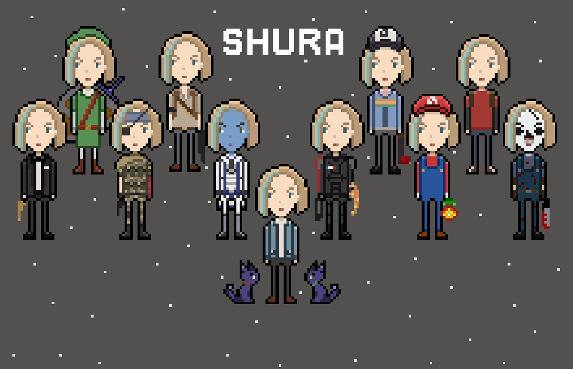 Shura Pixels Headline V3
