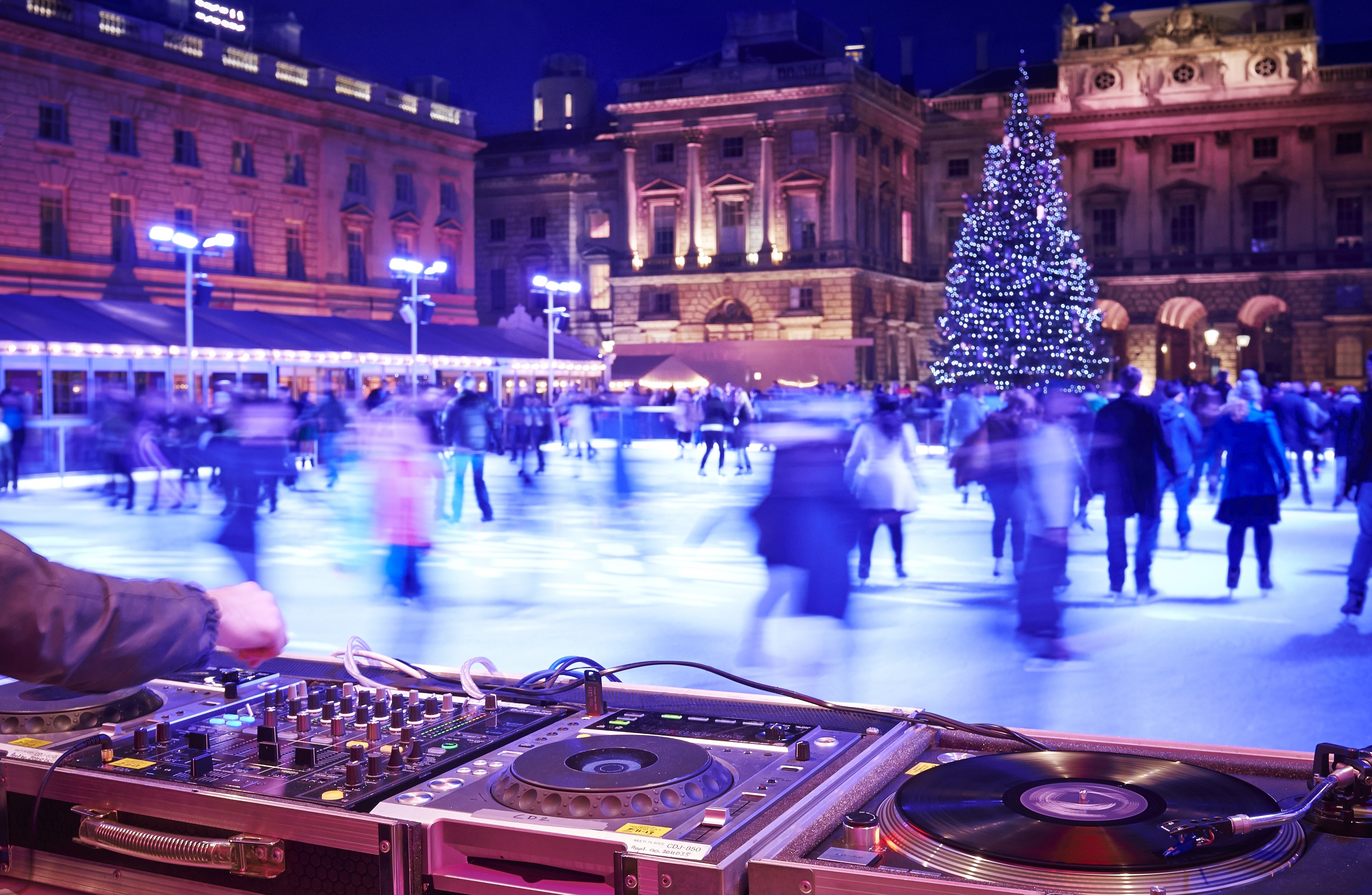 Skate Lates Skate at Somerset House with Fortnum Mason c James Bryant