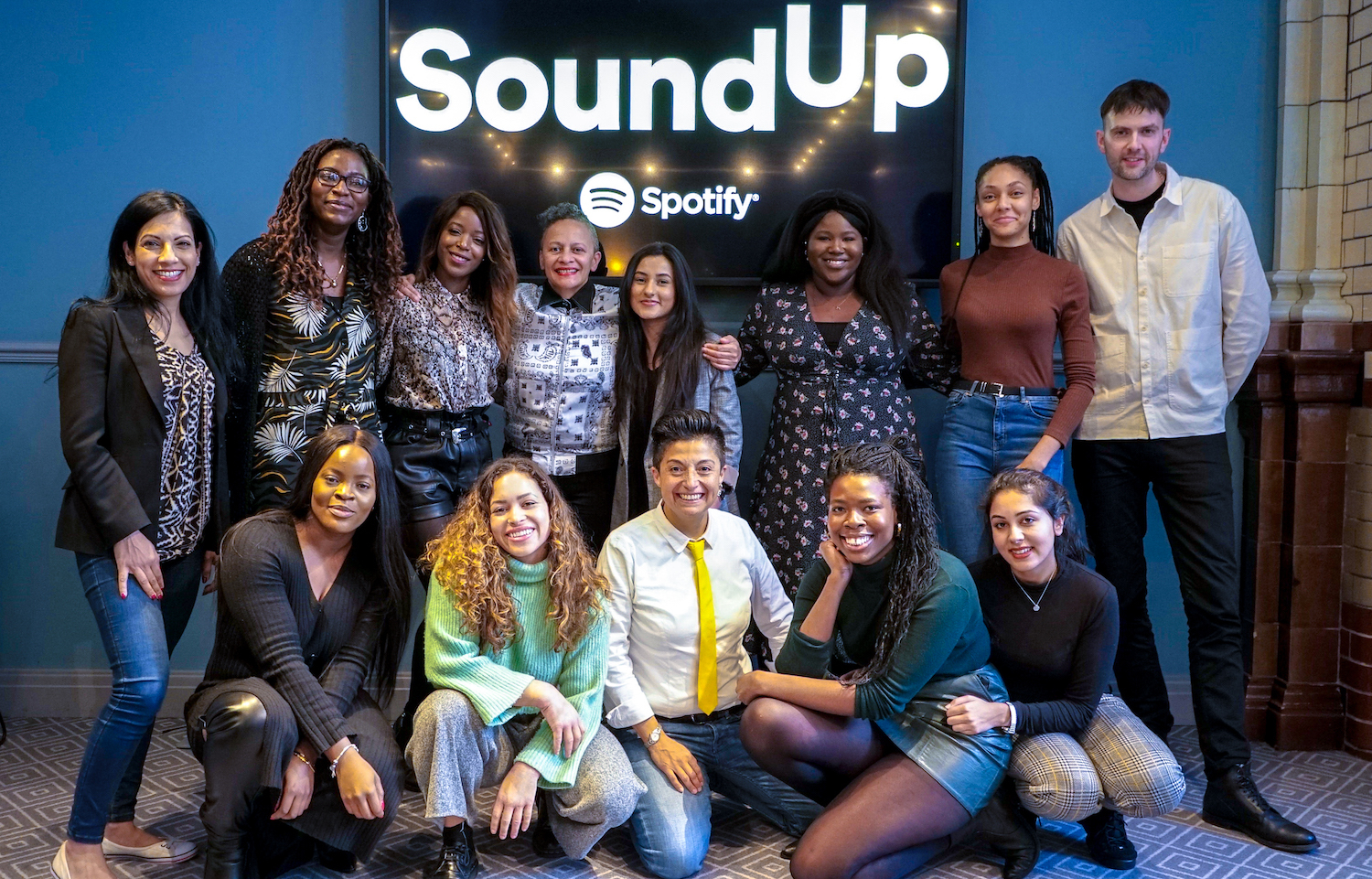 Sound Up Group Photo with the judges