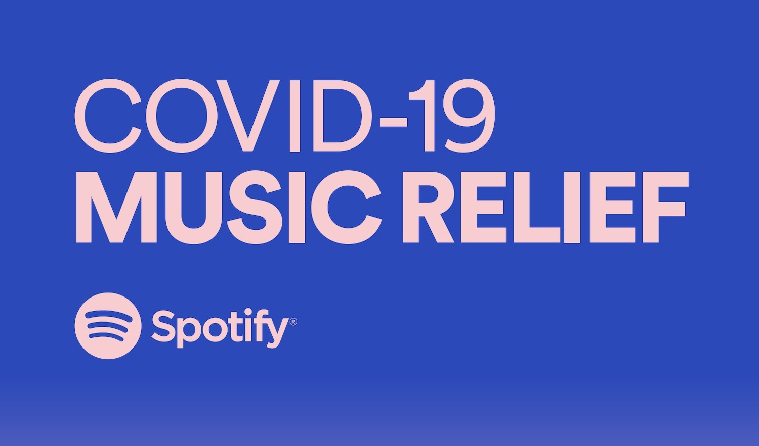 Spotify COVID 19 Music Relief