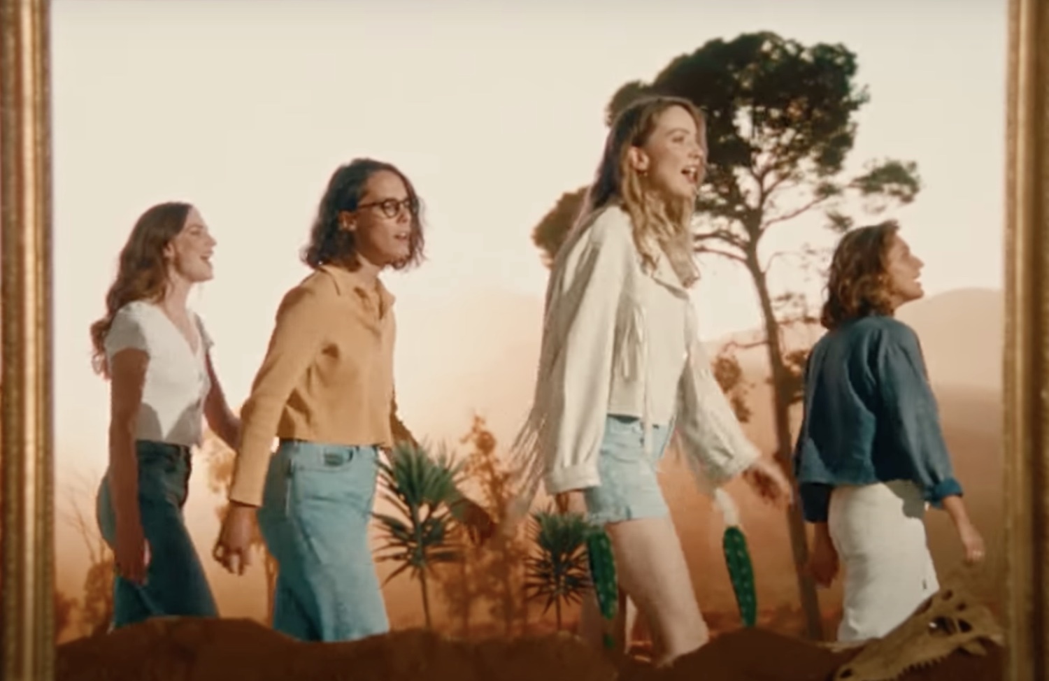 The Big Moon in video for "Trouble"