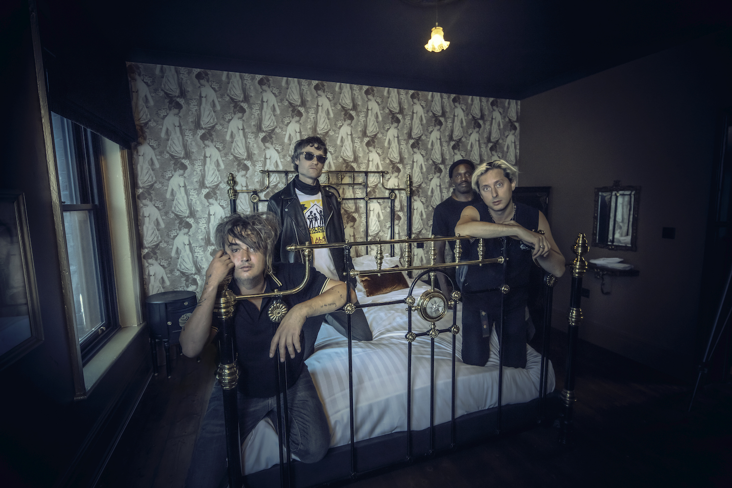 The Libertines in Room by Jason Knott