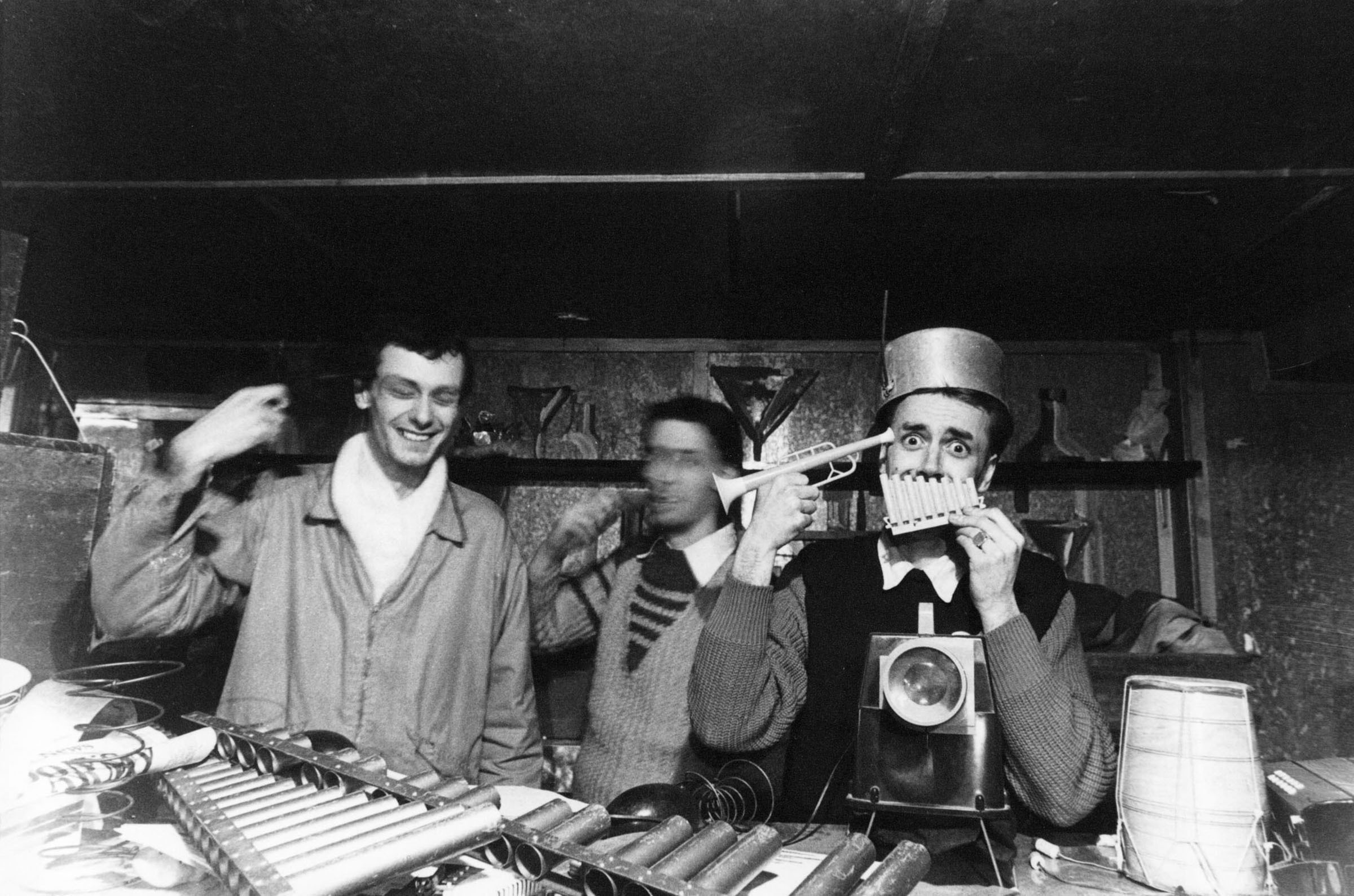 This Heat inside Cold Storage circa 1978 Photograph by Lesley Evans Courtesy of This Heat